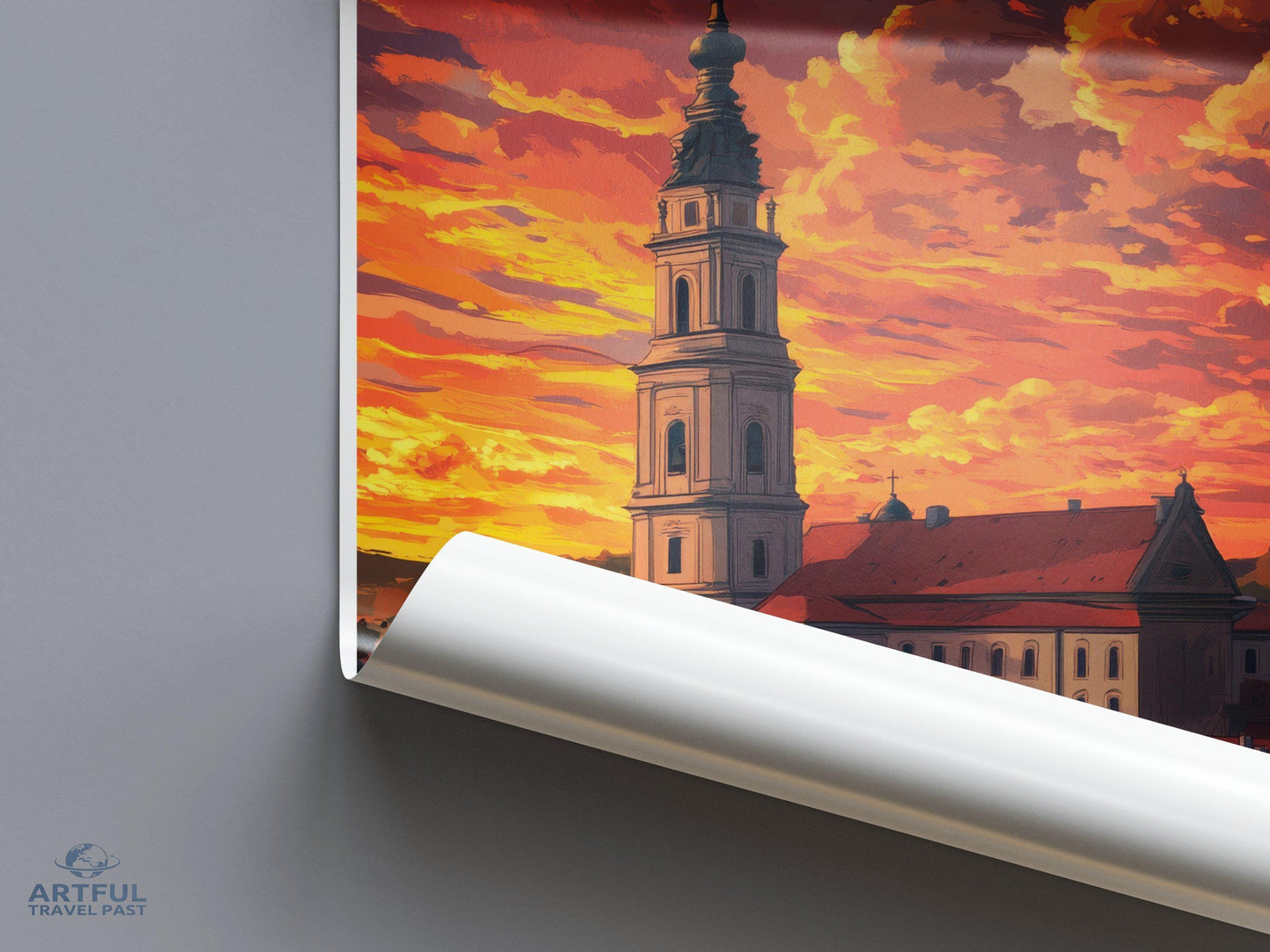 Częstochowa Poster - Poland Wall Art