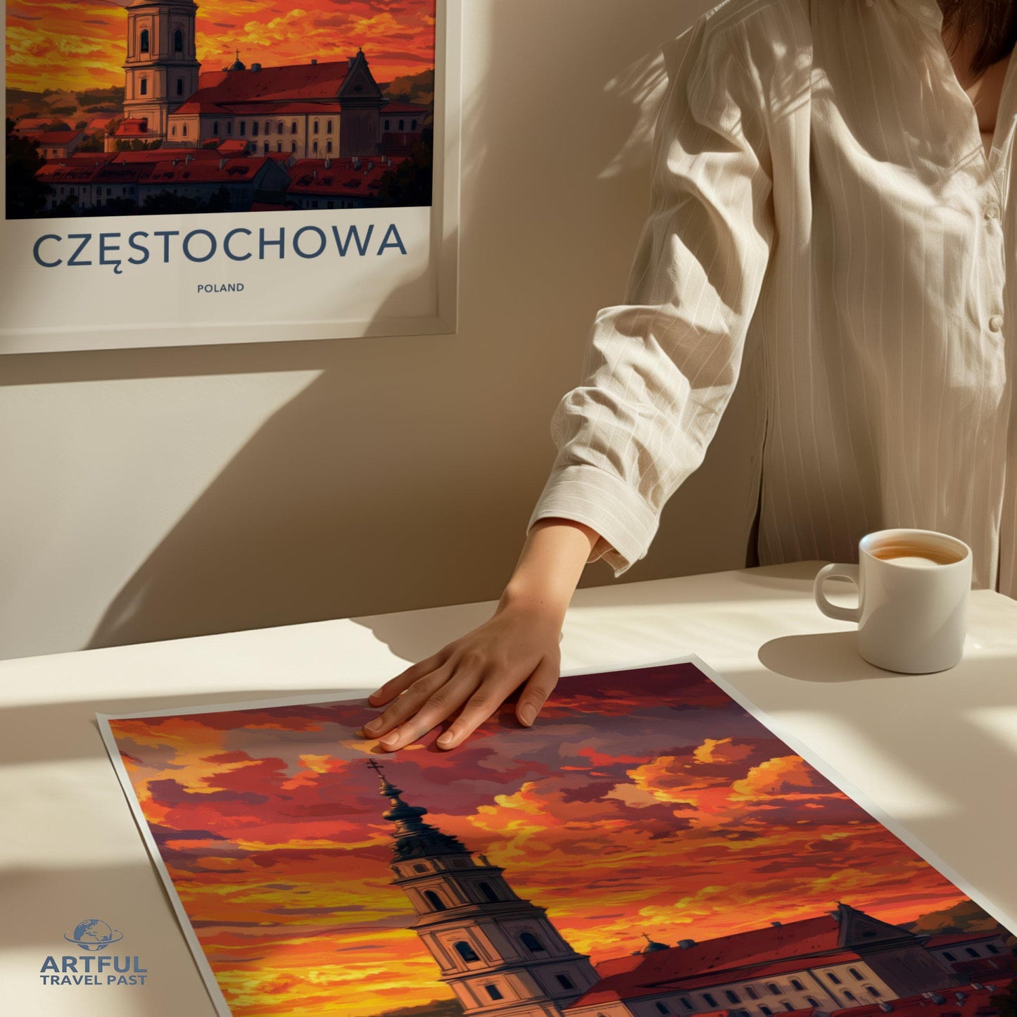 Częstochowa Poster - Poland Wall Art
