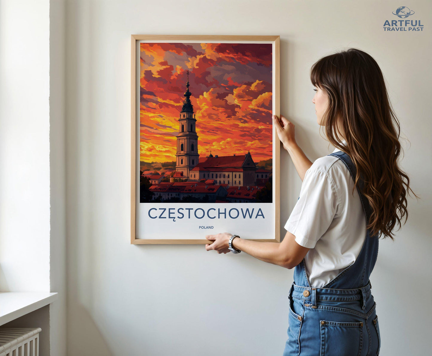 Częstochowa Poster - Poland Wall Art