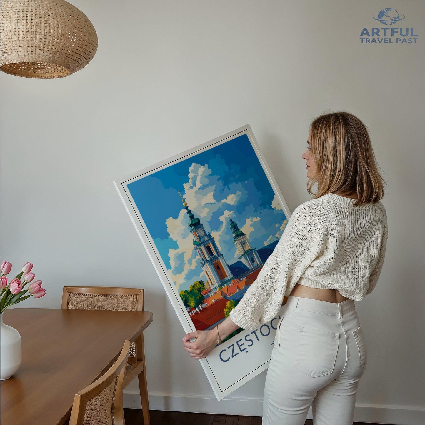 Częstochowa Poster - Poland Wall Art