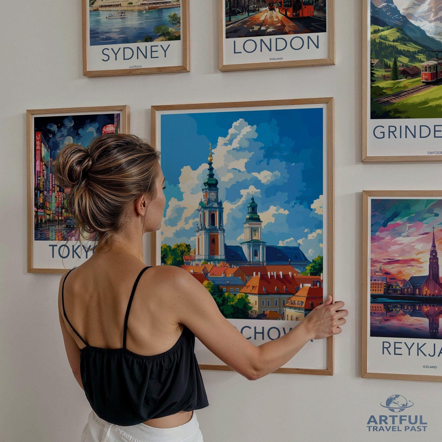 Częstochowa Poster - Poland Wall Art