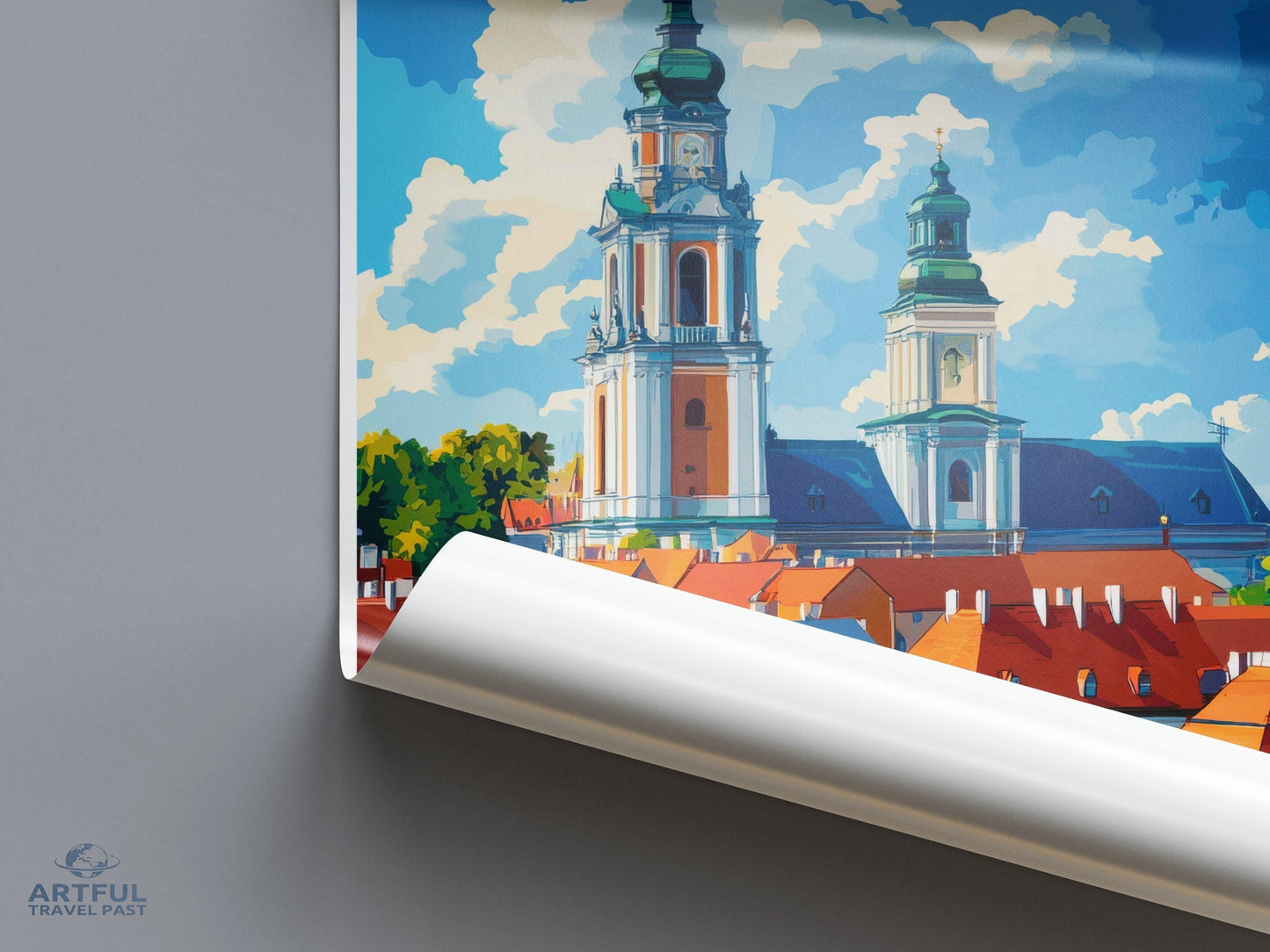 Częstochowa Poster - Poland Wall Art