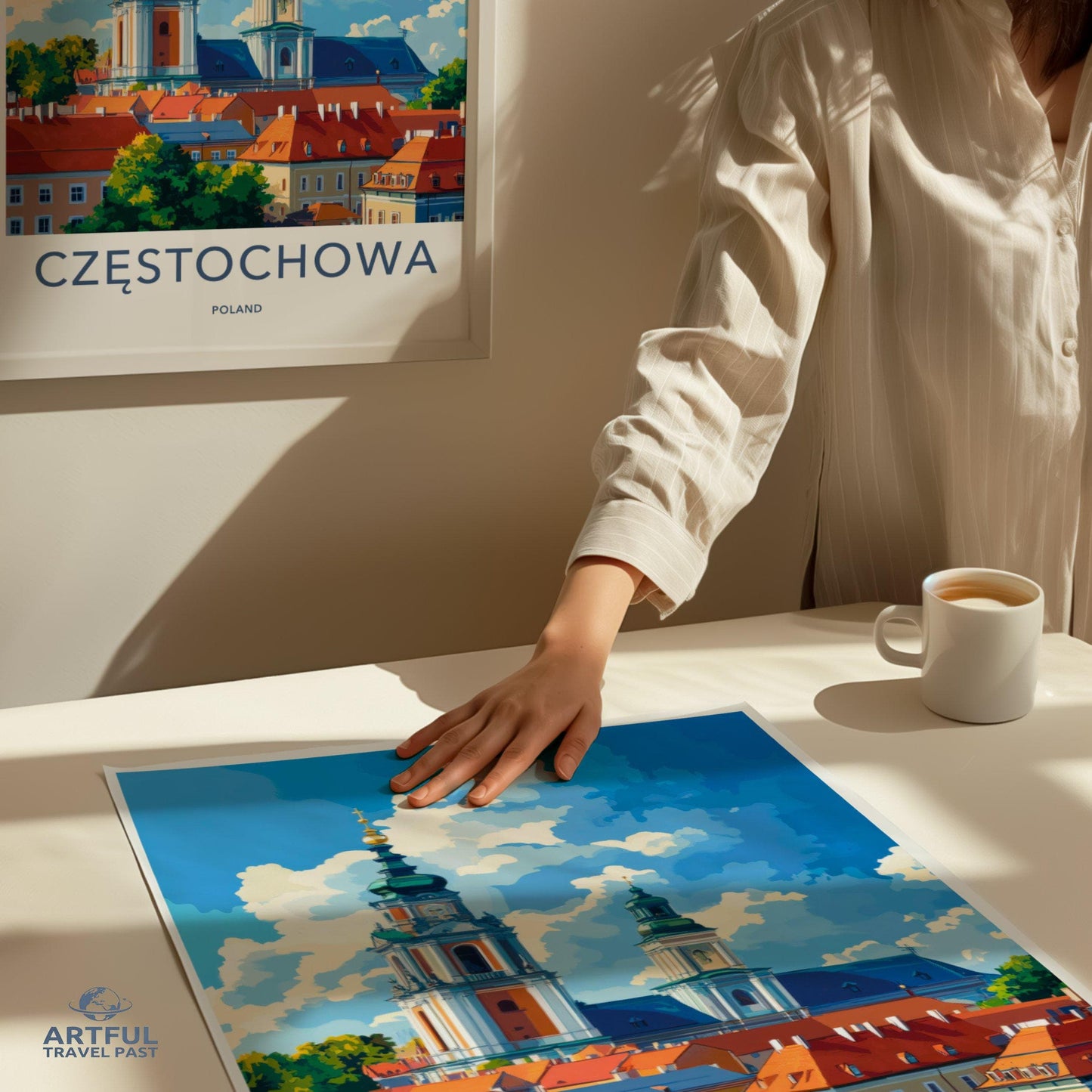 Częstochowa Poster - Poland Wall Art