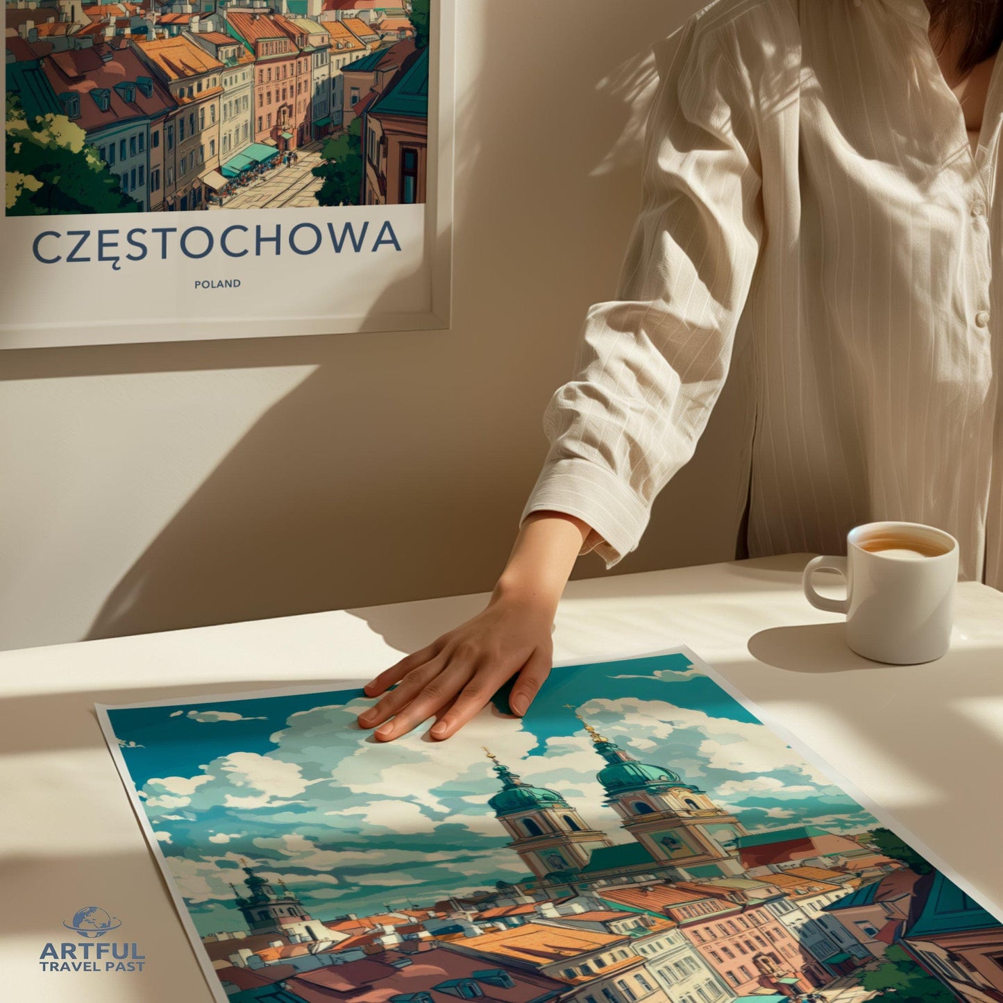 Częstochowa Poster - Poland Wall Art