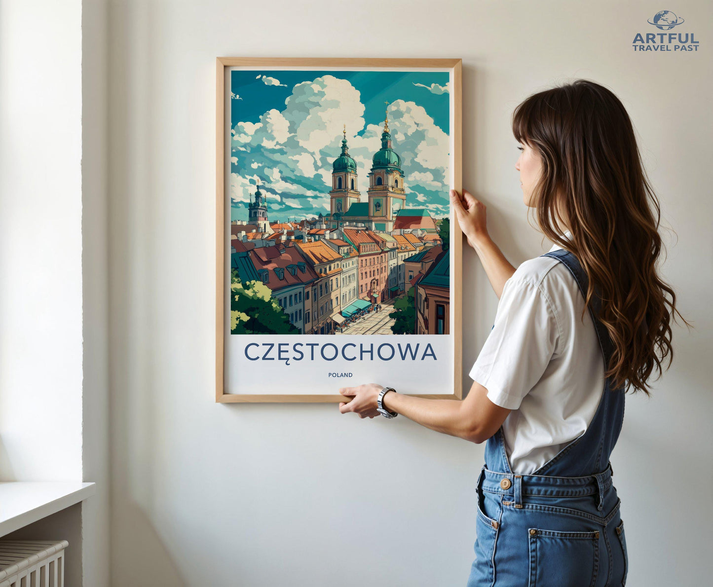 Częstochowa Poster - Poland Wall Art