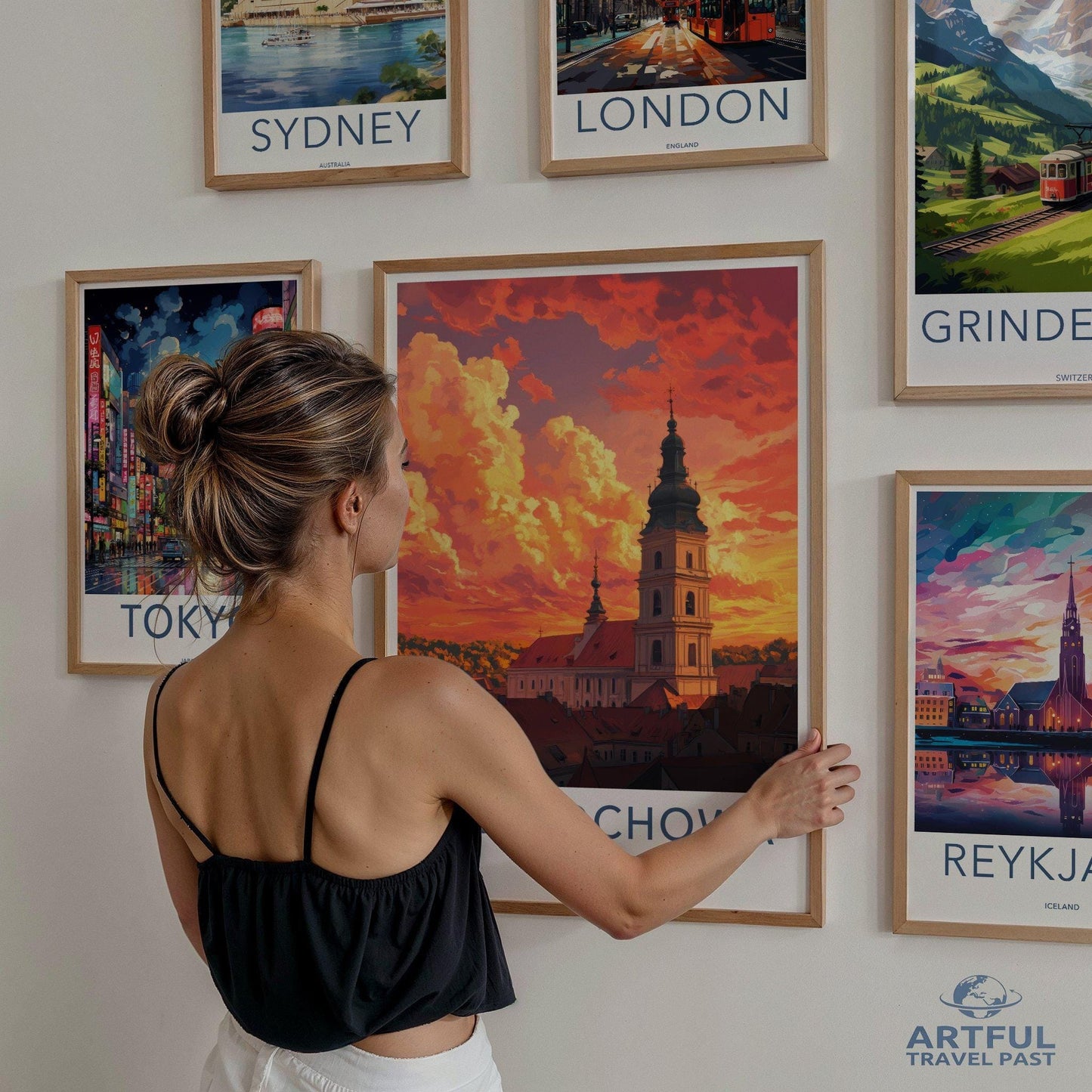 Częstochowa Poster | Poland Wall Art | Eastern Europe Decor