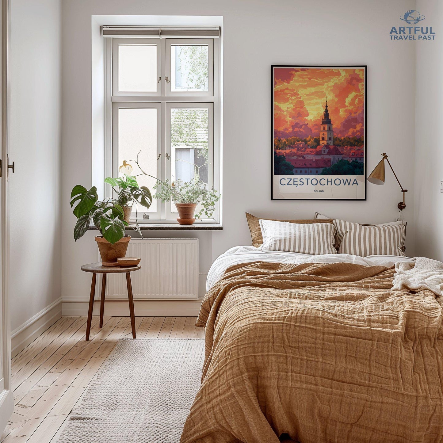 Częstochowa Poster | Poland Wall Art | Europe Decor