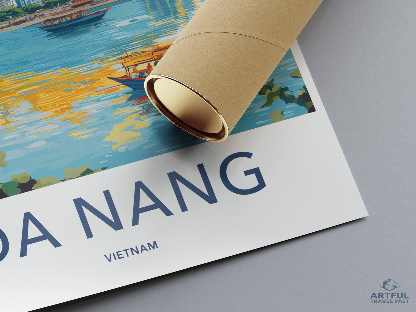 Da Nang Poster - Vietnam Wall Art