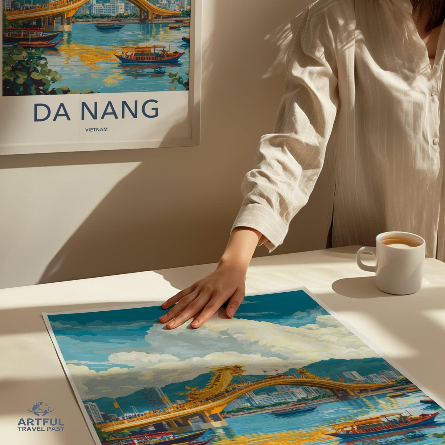 Da Nang Poster - Vietnam Wall Art