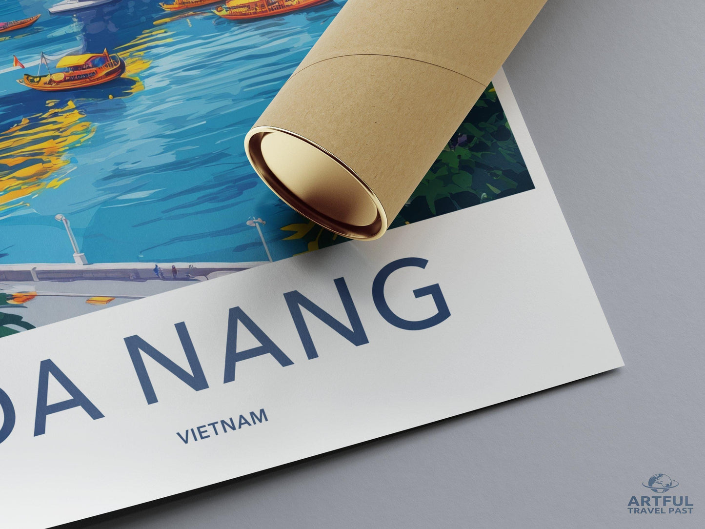 Da Nang Poster - Vietnam Wall Art