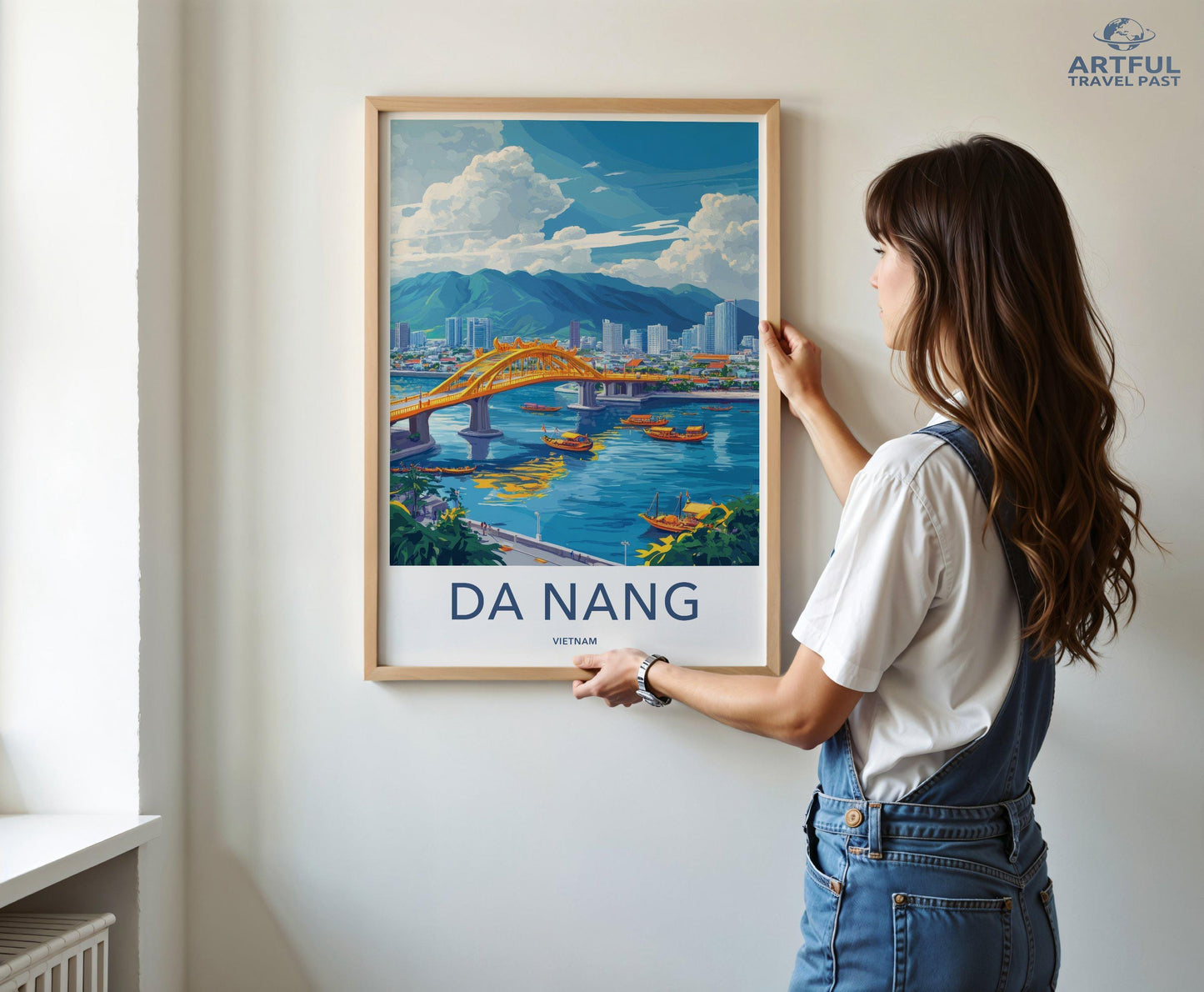 Da Nang Poster - Vietnam Wall Art