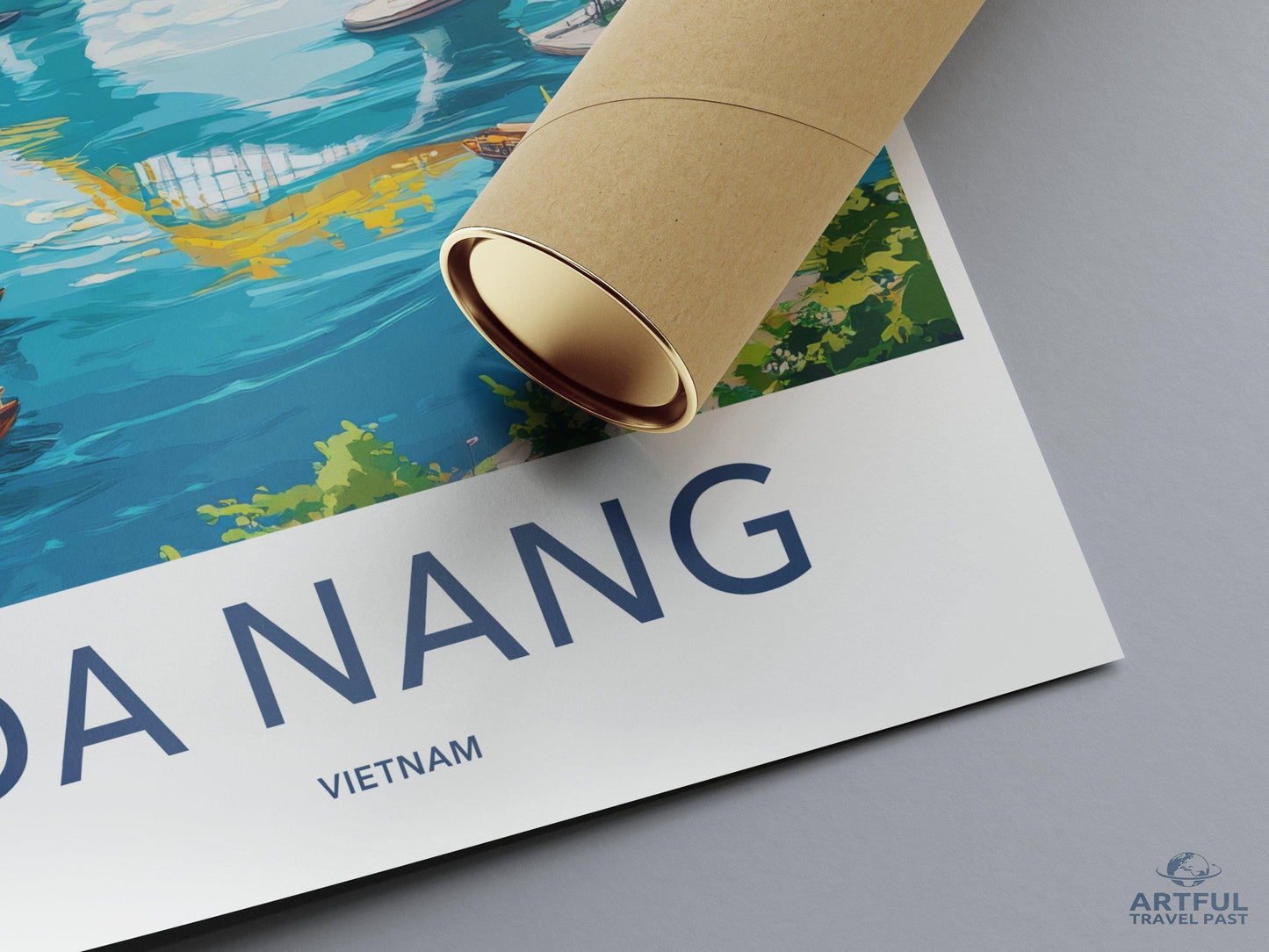 Da Nang Poster | Vietnam Wall Art | Asia Decor