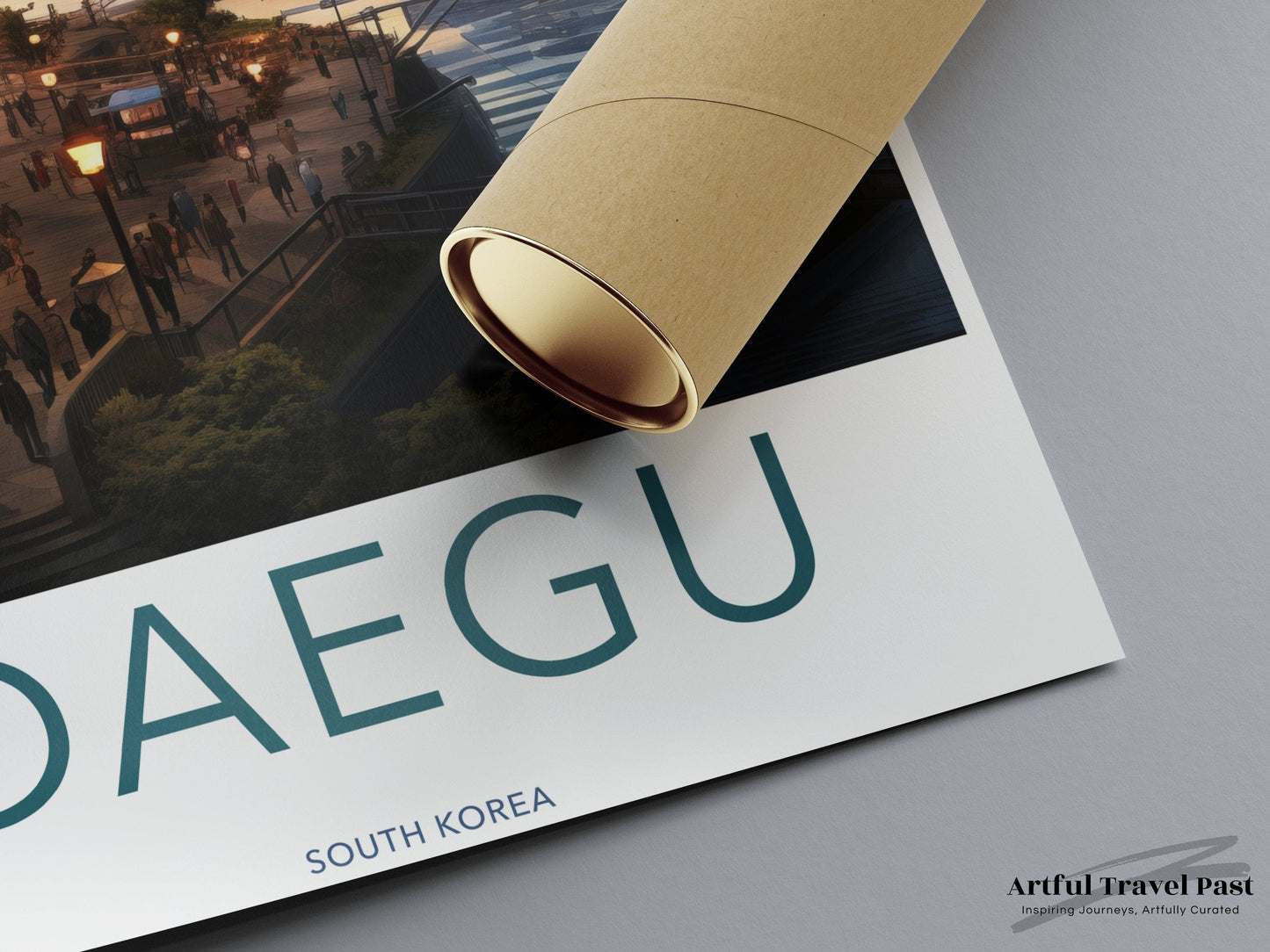 Daegu Poster - South Korea Wall Art