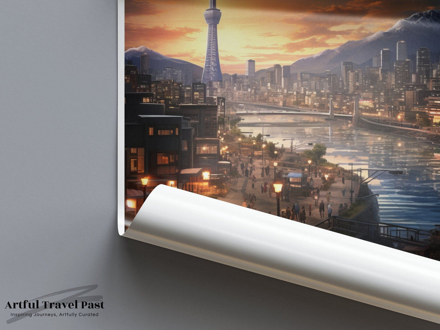 Daegu Poster - South Korea Wall Art