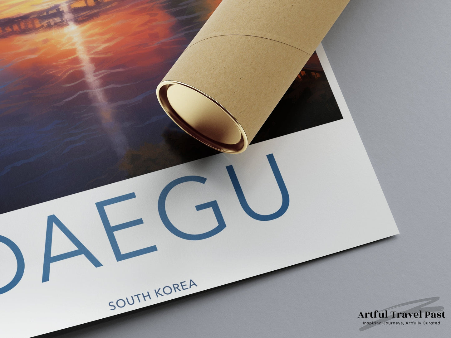 Daegu Poster - South Korea Wall Art