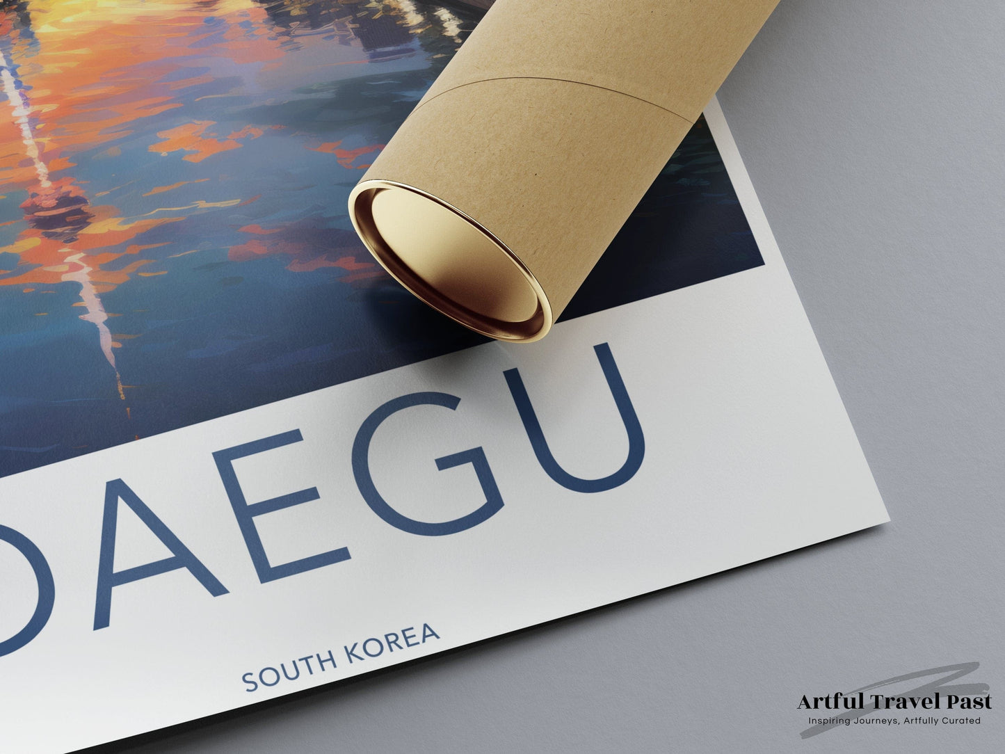 Daegu Poster - South Korea Wall Art