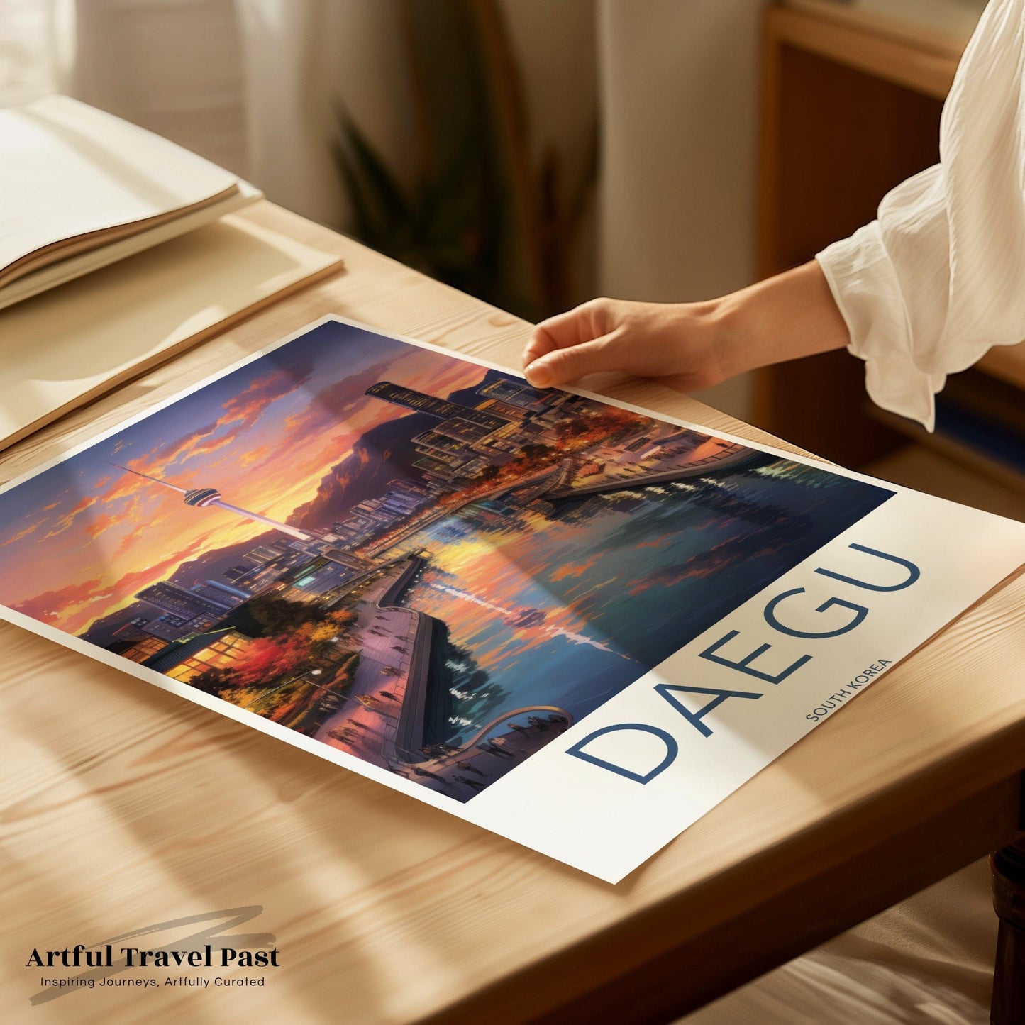 Daegu Poster - South Korea Wall Art