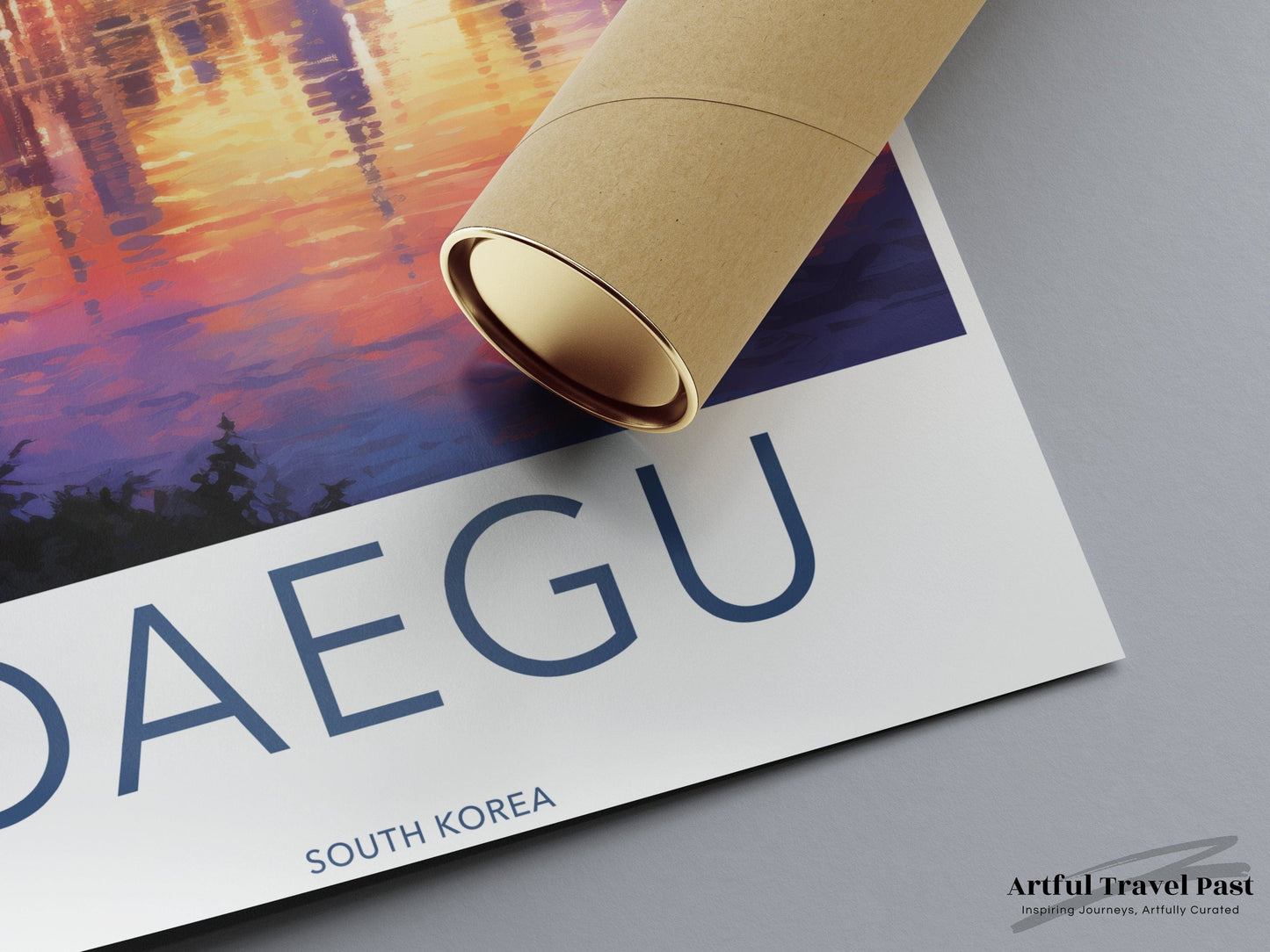 Daegu Poster - South Korea Wall Art
