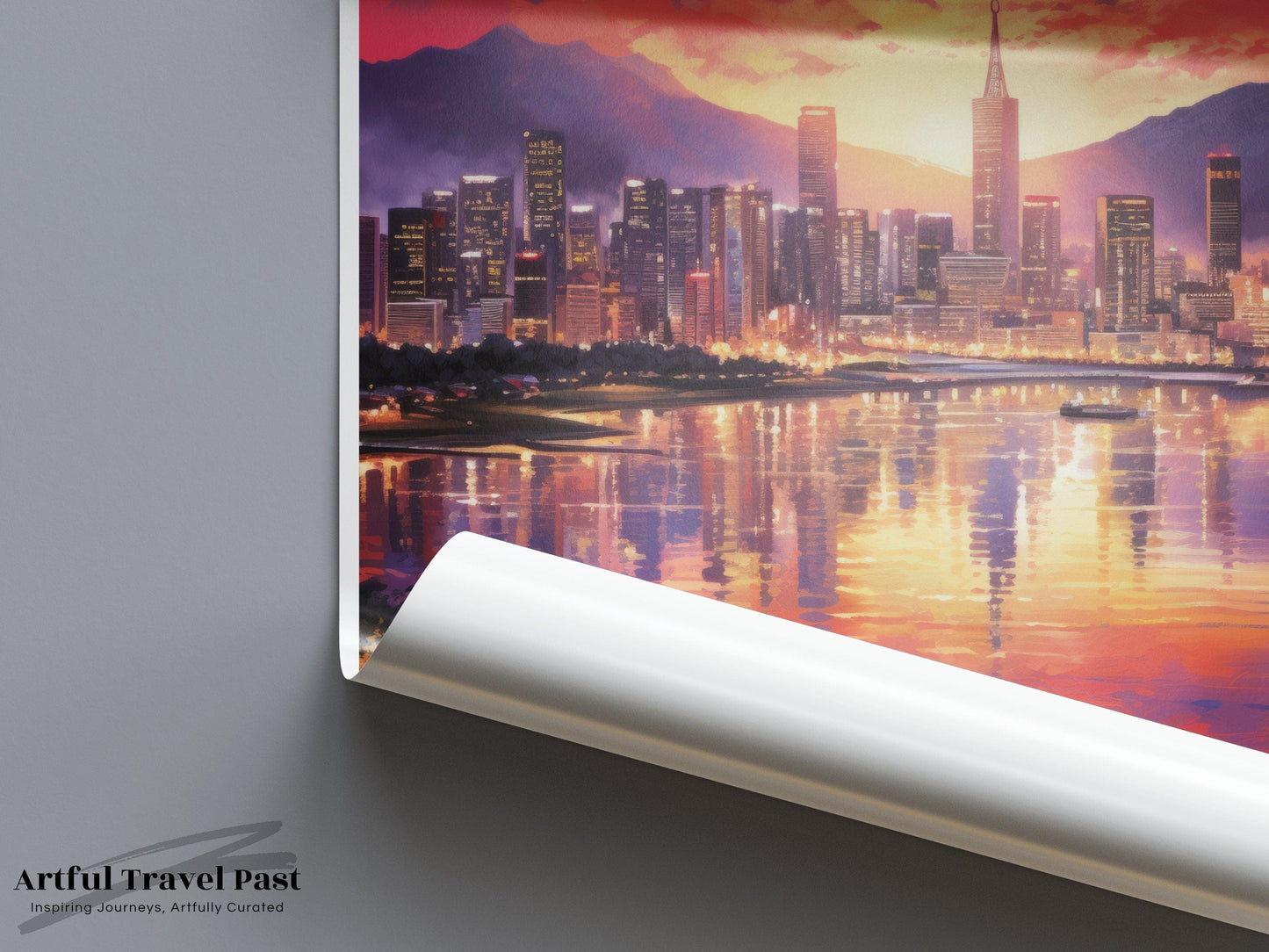Daegu Poster - South Korea Wall Art