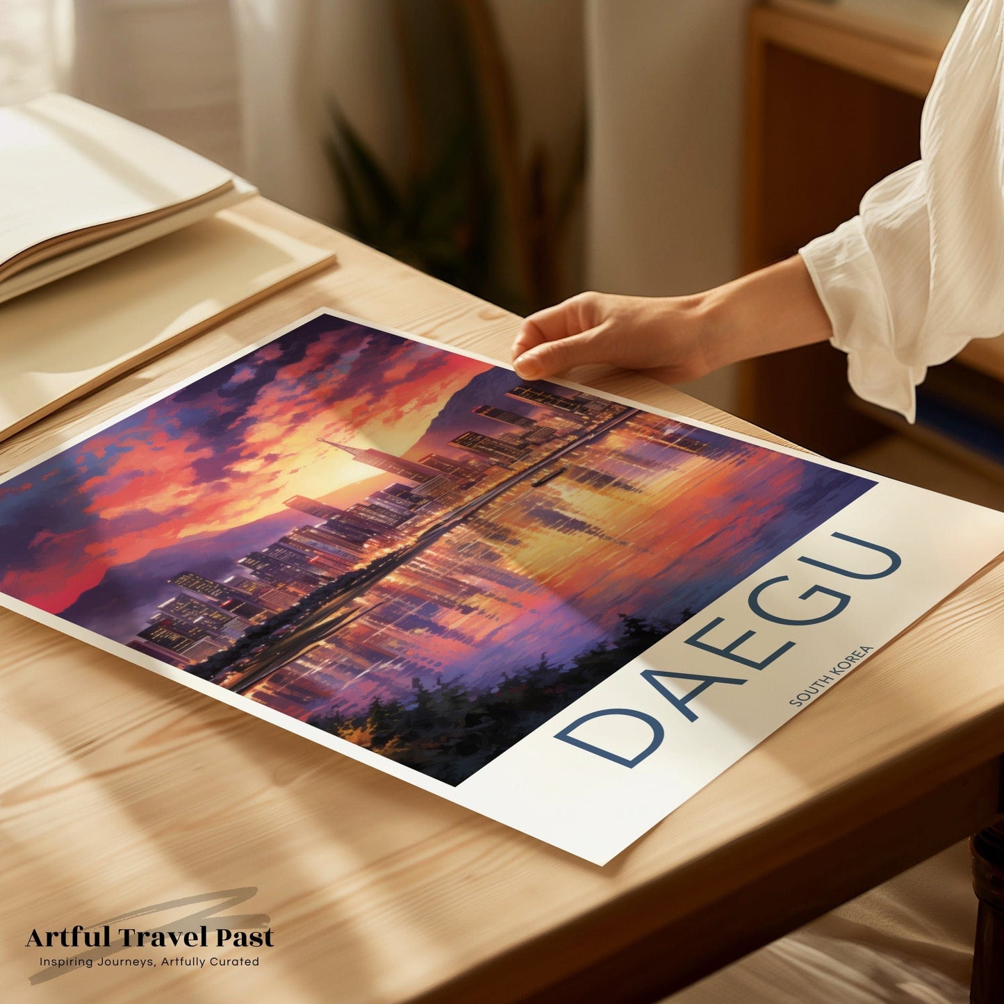 Daegu Poster - South Korea Wall Art