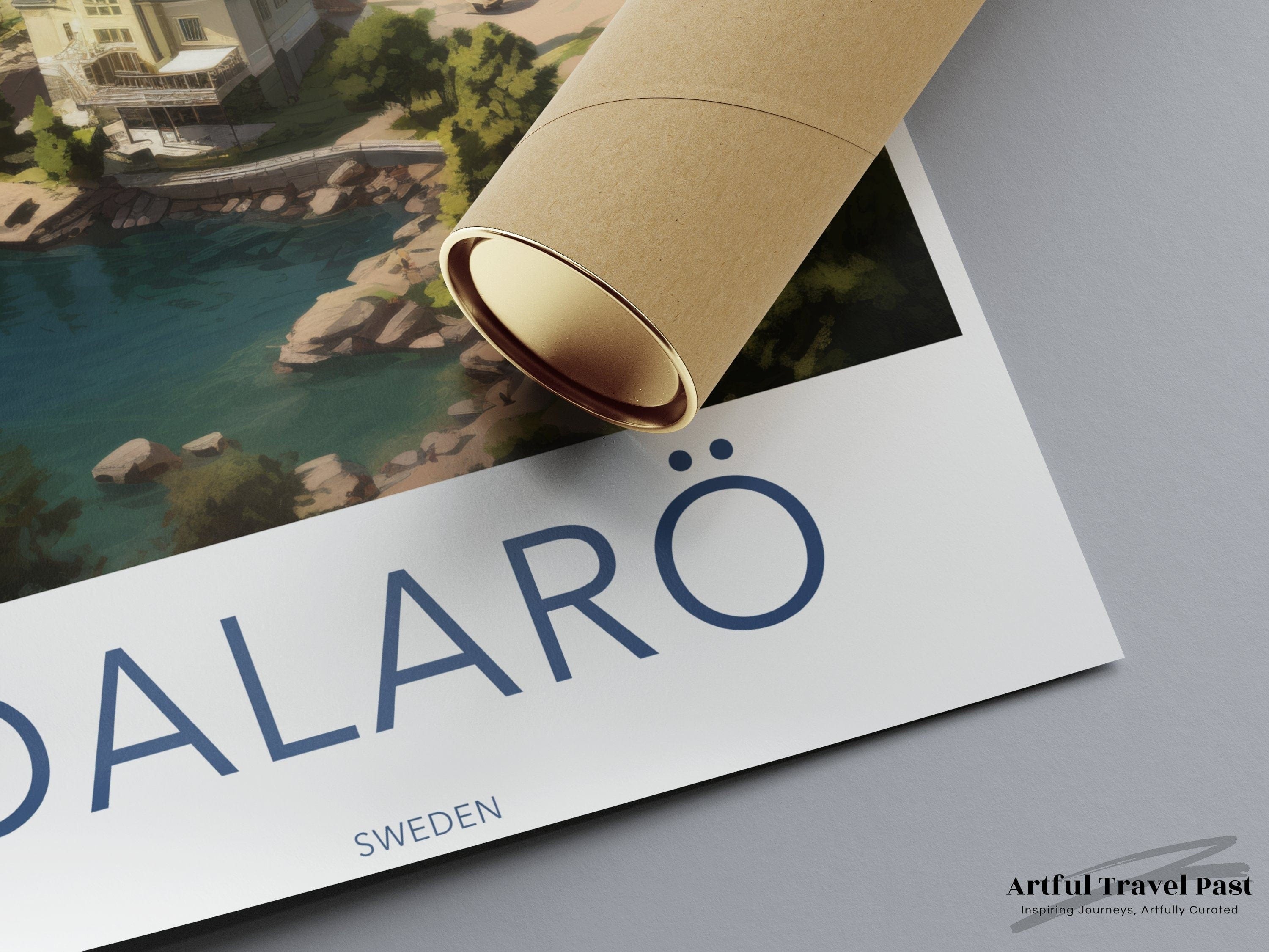 Dalarö Poster - Sweden Wall Art