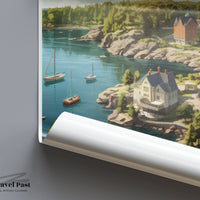 Dalarö Poster - Sweden Wall Art