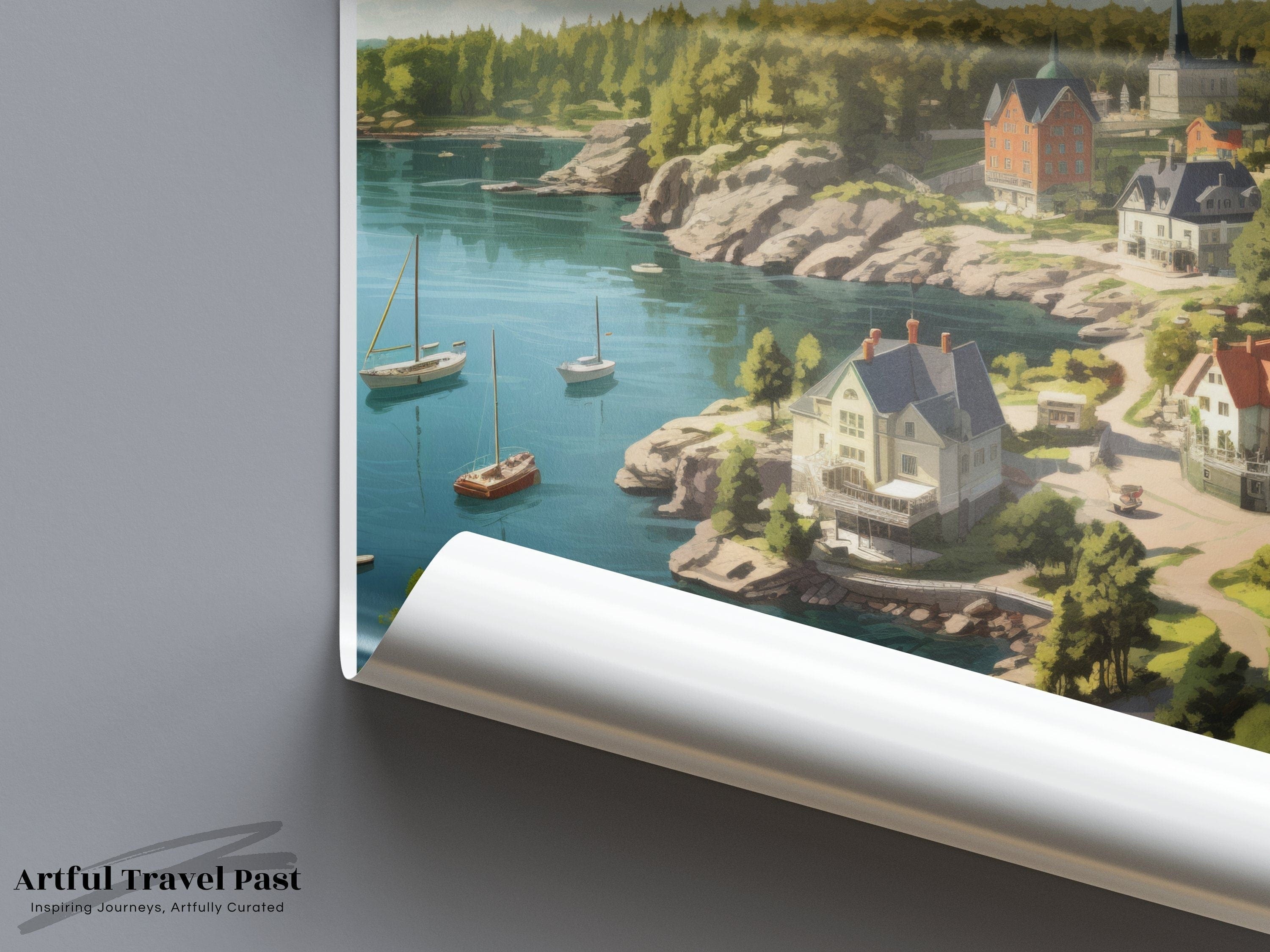 Dalarö Poster - Sweden Wall Art