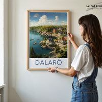 Dalarö Poster - Sweden Wall Art