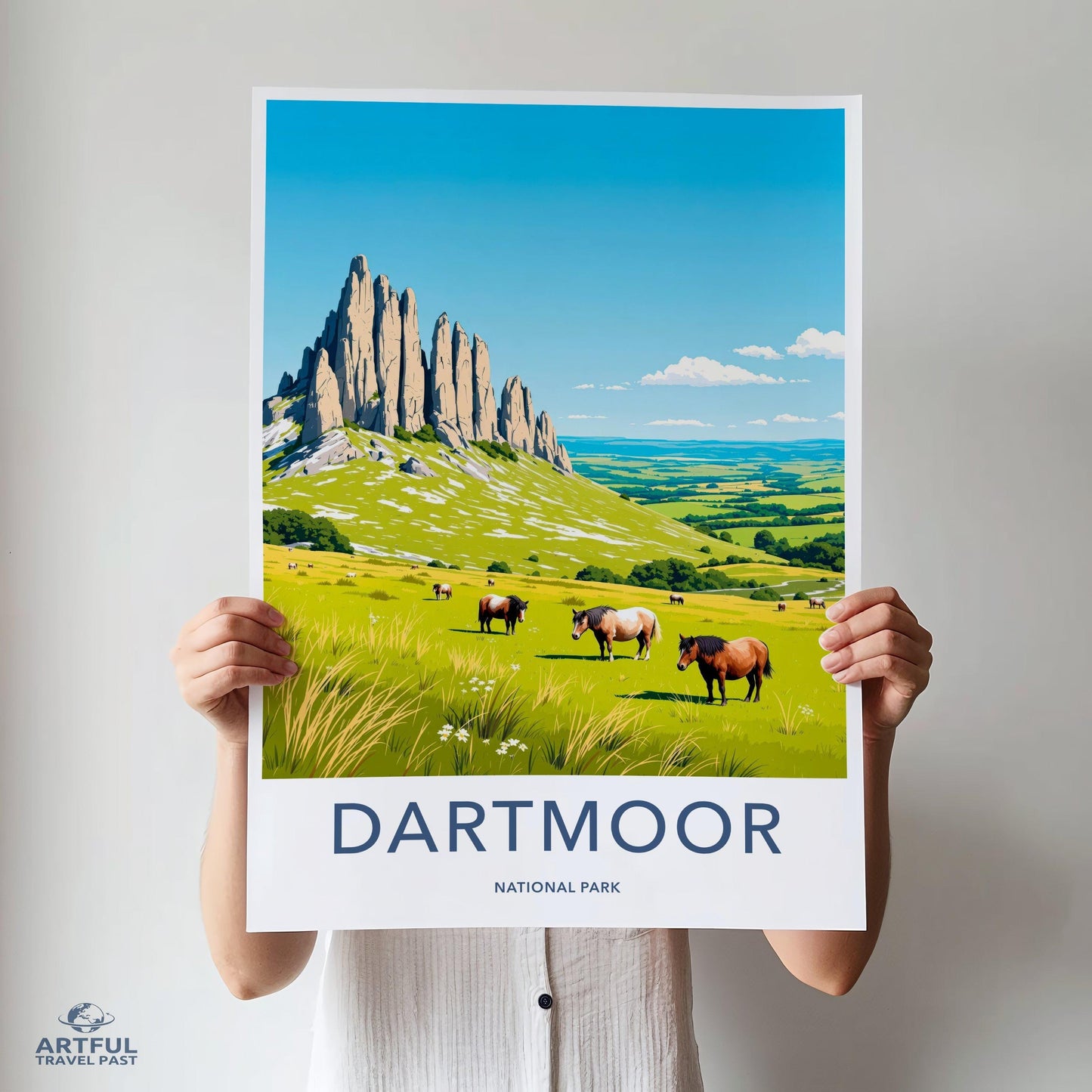 Dartmoor National Park Poster
