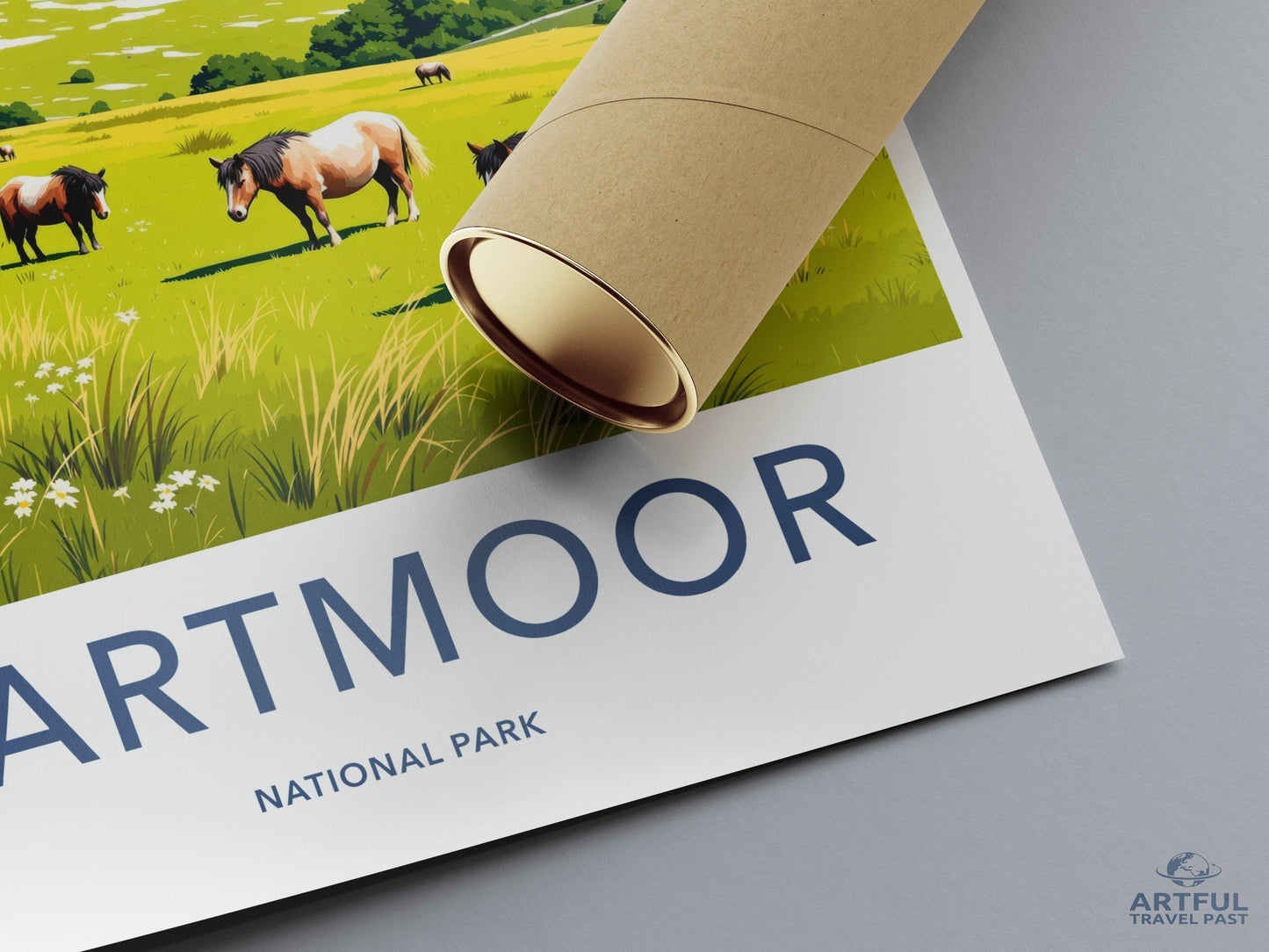 Dartmoor National Park Poster