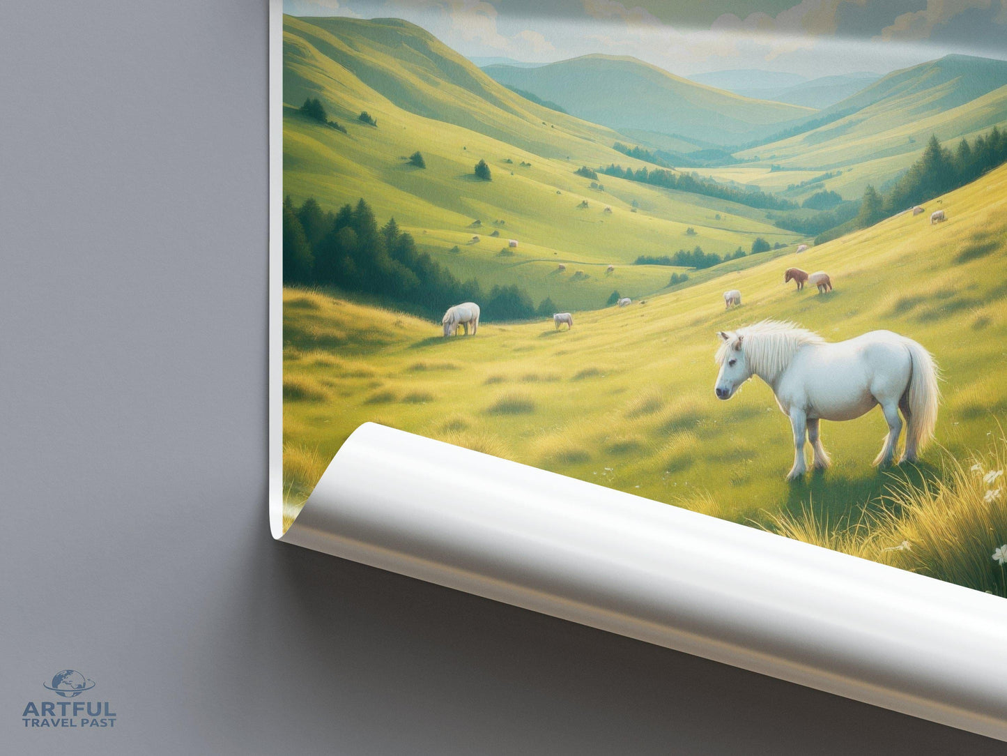 Dartmoor National Park Poster