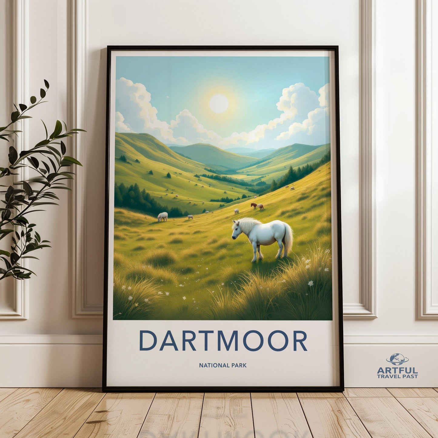 Dartmoor National Park Poster
