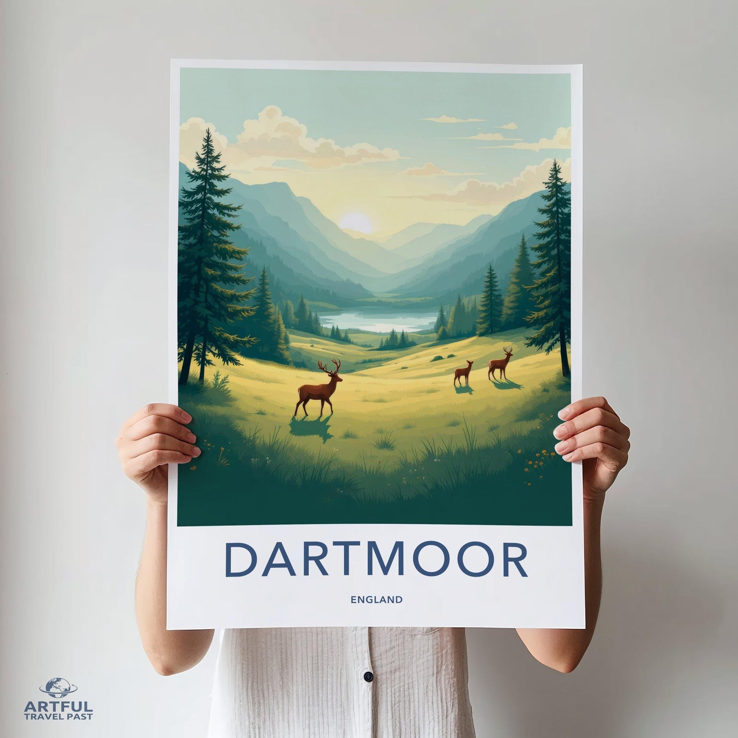 Dartmoor Poster - England Wall Art