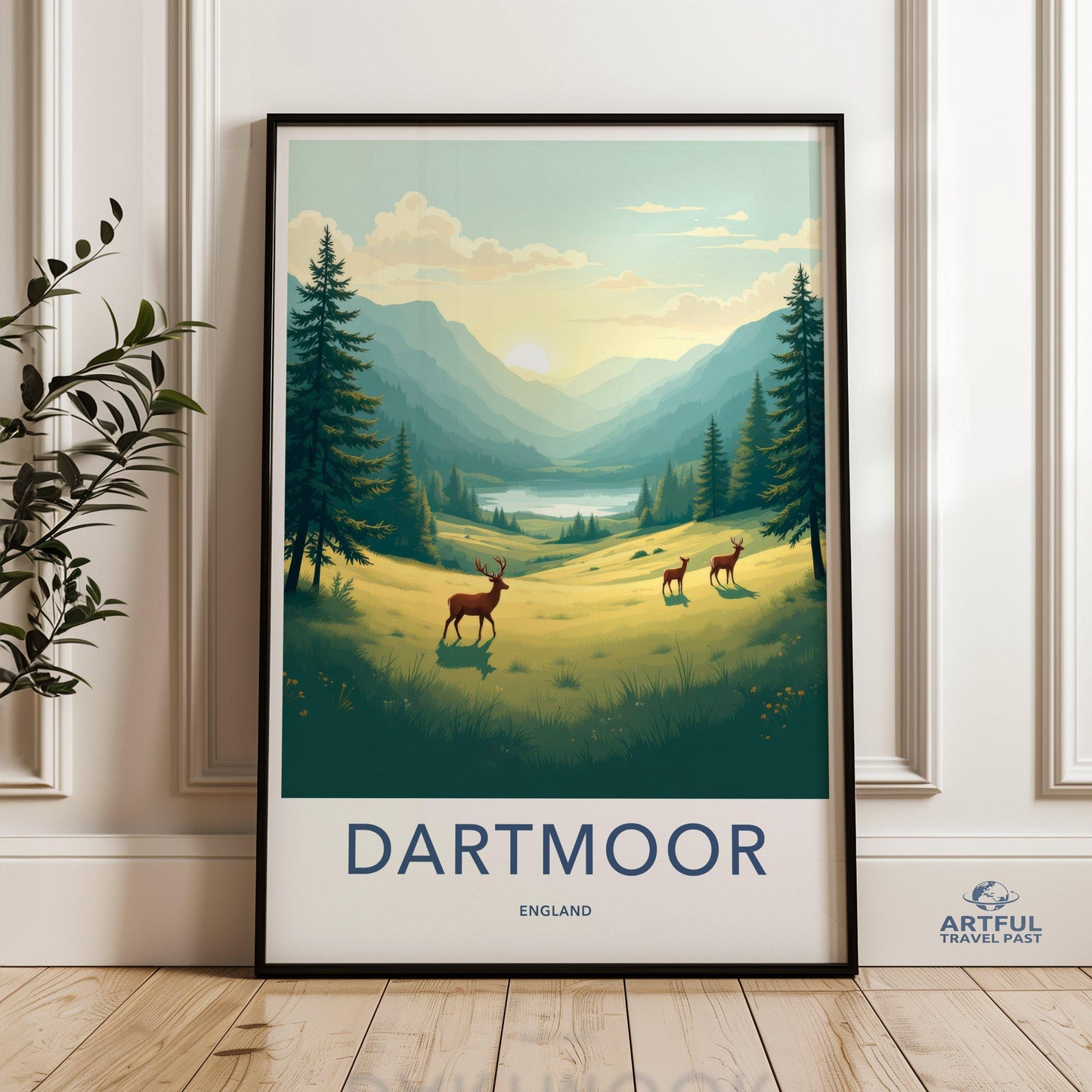 Dartmoor Poster - England Wall Art