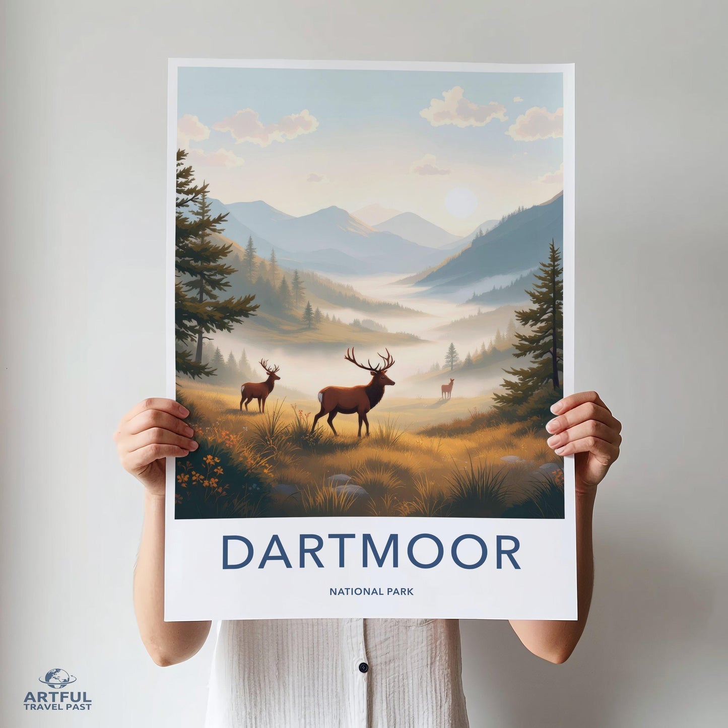 Dartmoor Poster - England Wall Art