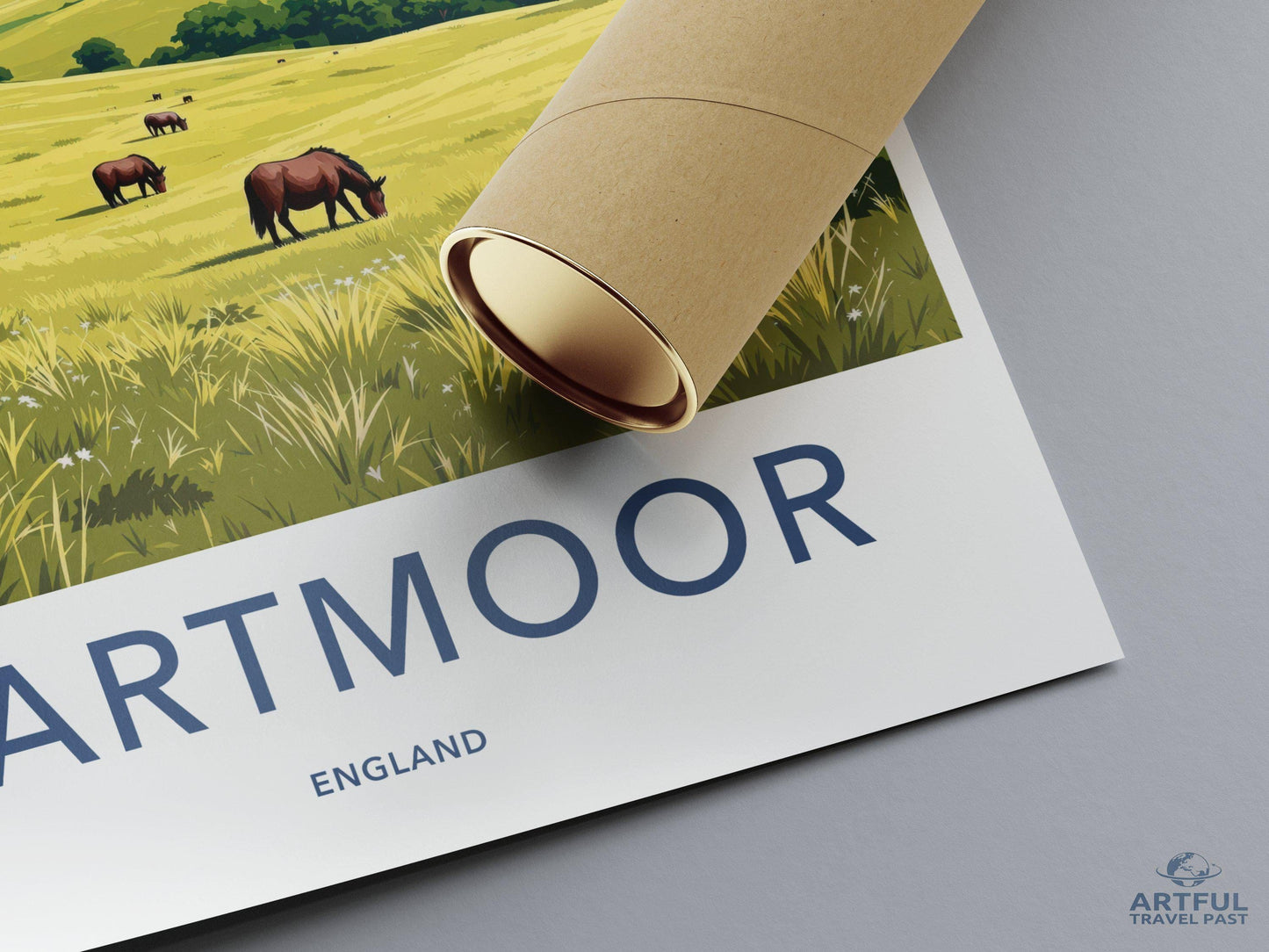 Dartmoor Poster - England Wall Art