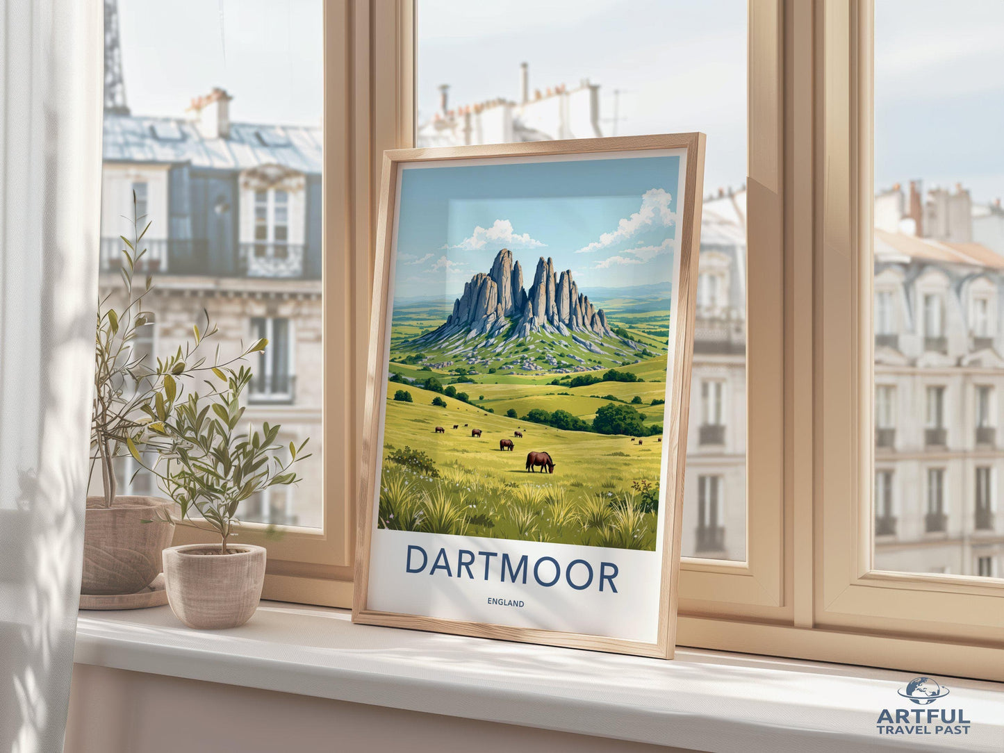 Dartmoor Poster - England Wall Art