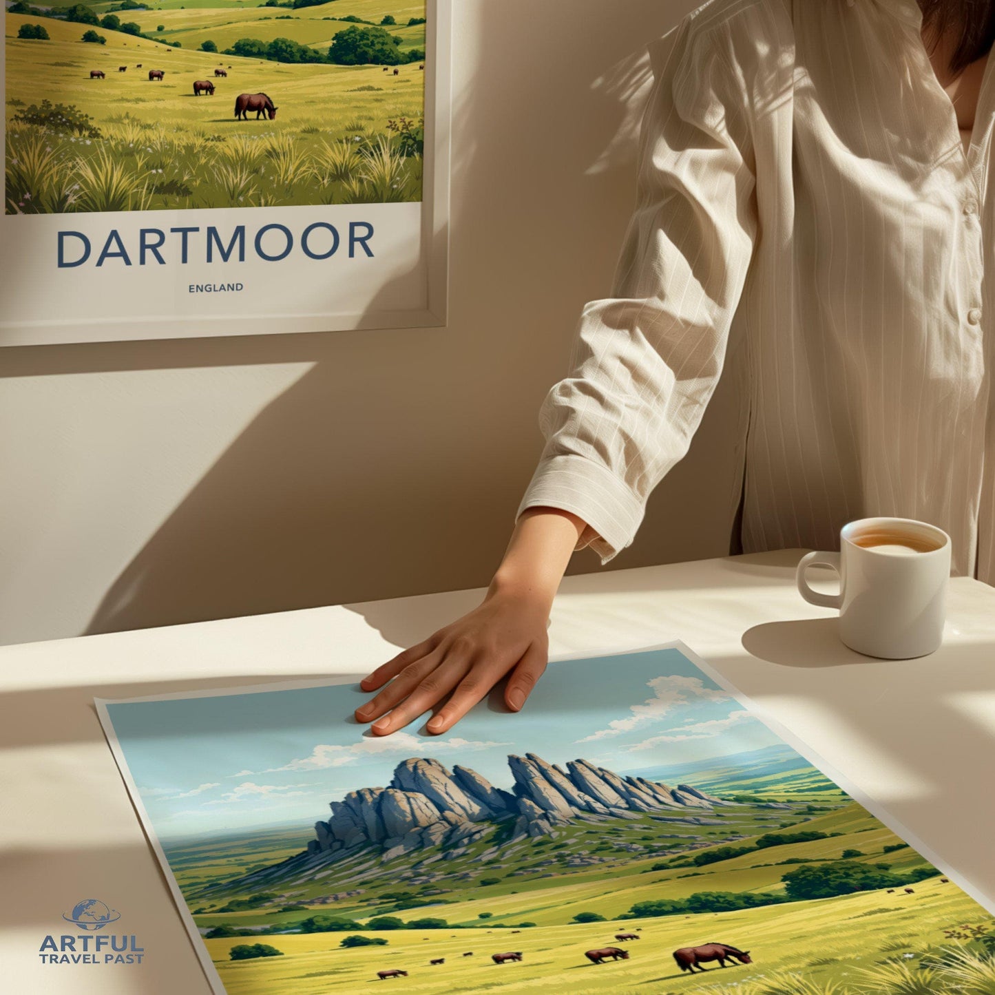 Dartmoor Poster - England Wall Art