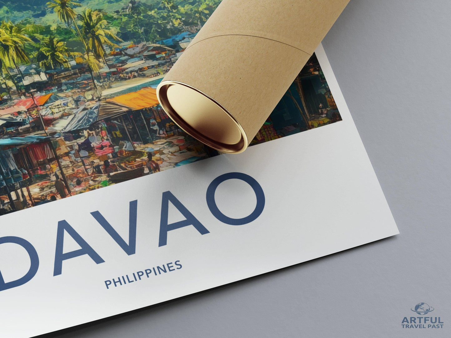 Davao Poster - Philippines Wall Art