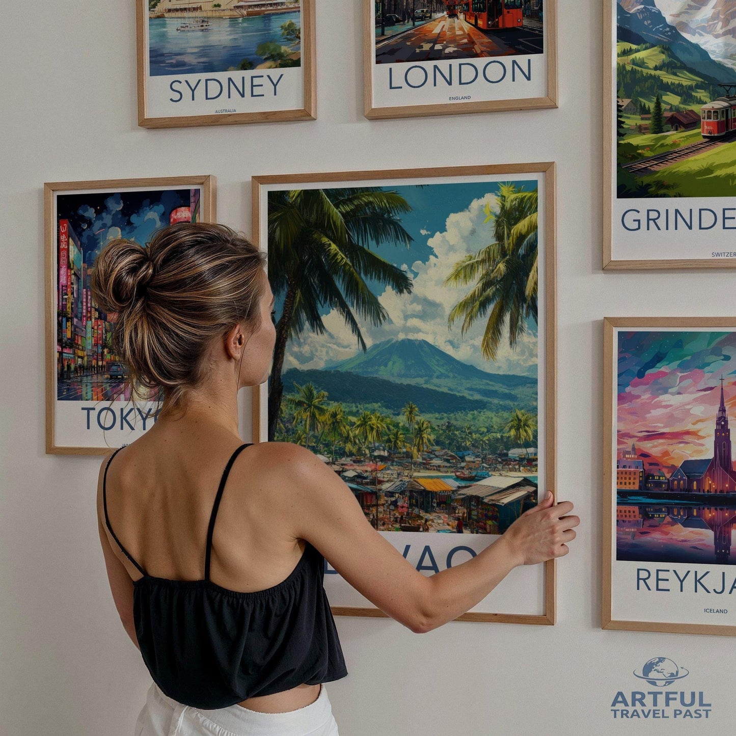 Davao Poster - Philippines Wall Art