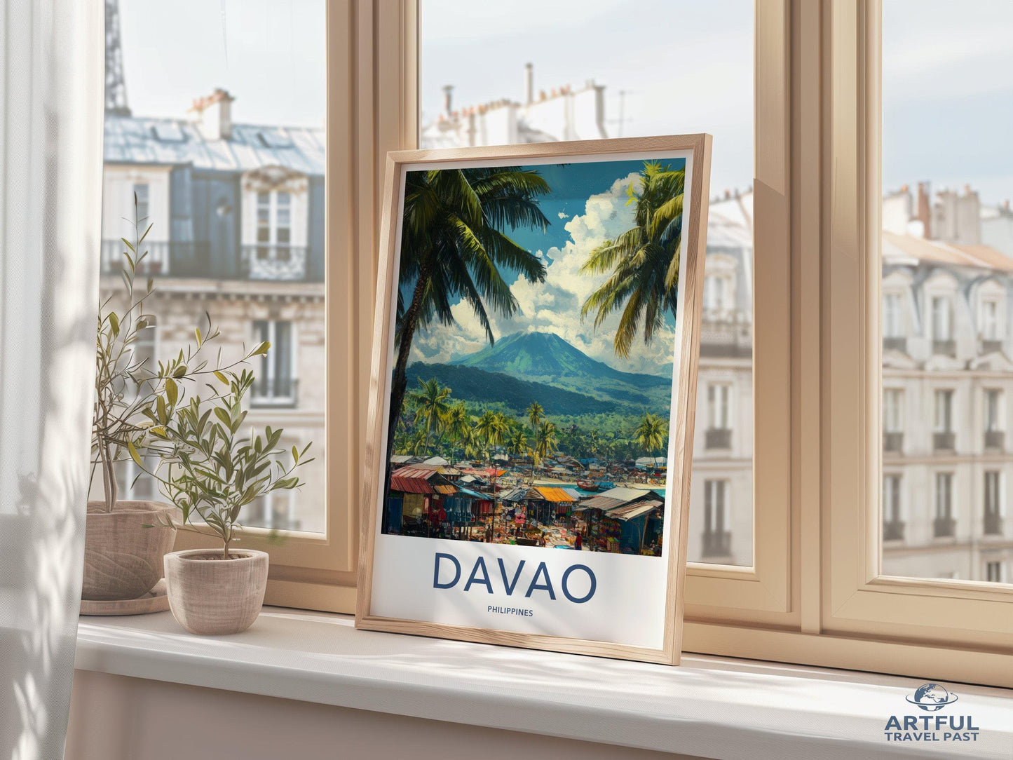 Davao Poster - Philippines Wall Art