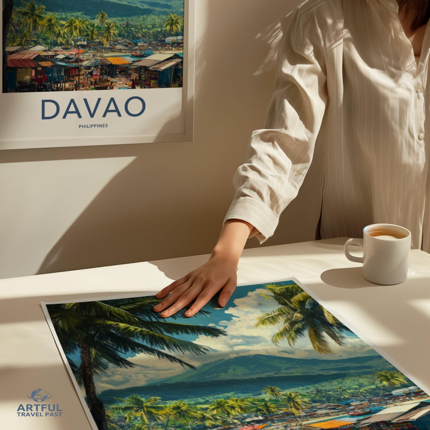 Davao Poster - Philippines Wall Art