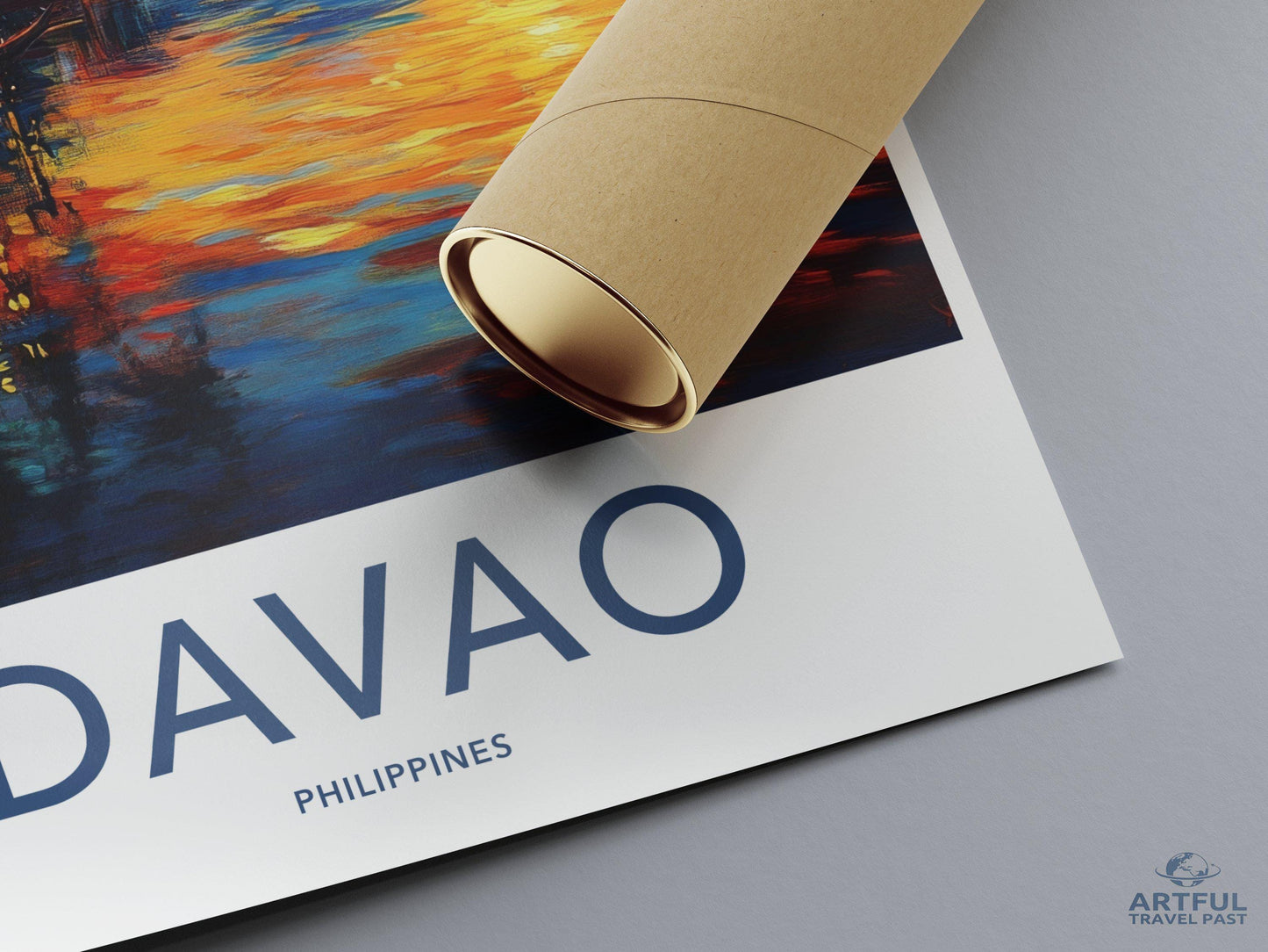 Davao Poster - Philippines Wall Art