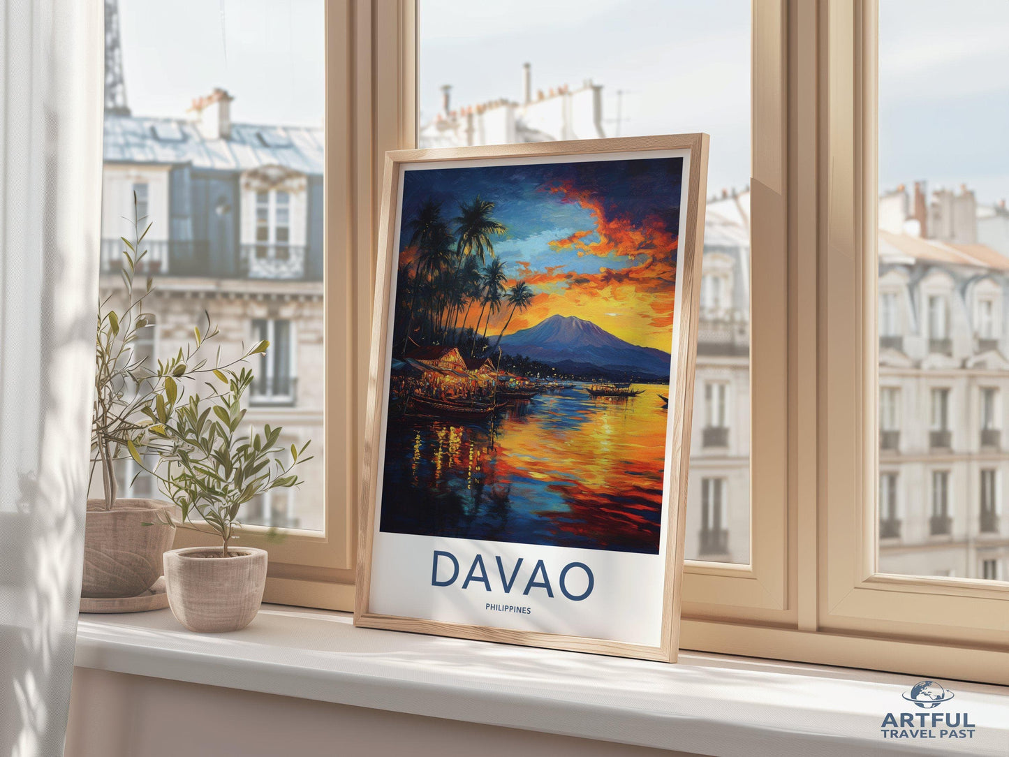 Davao Poster - Philippines Wall Art