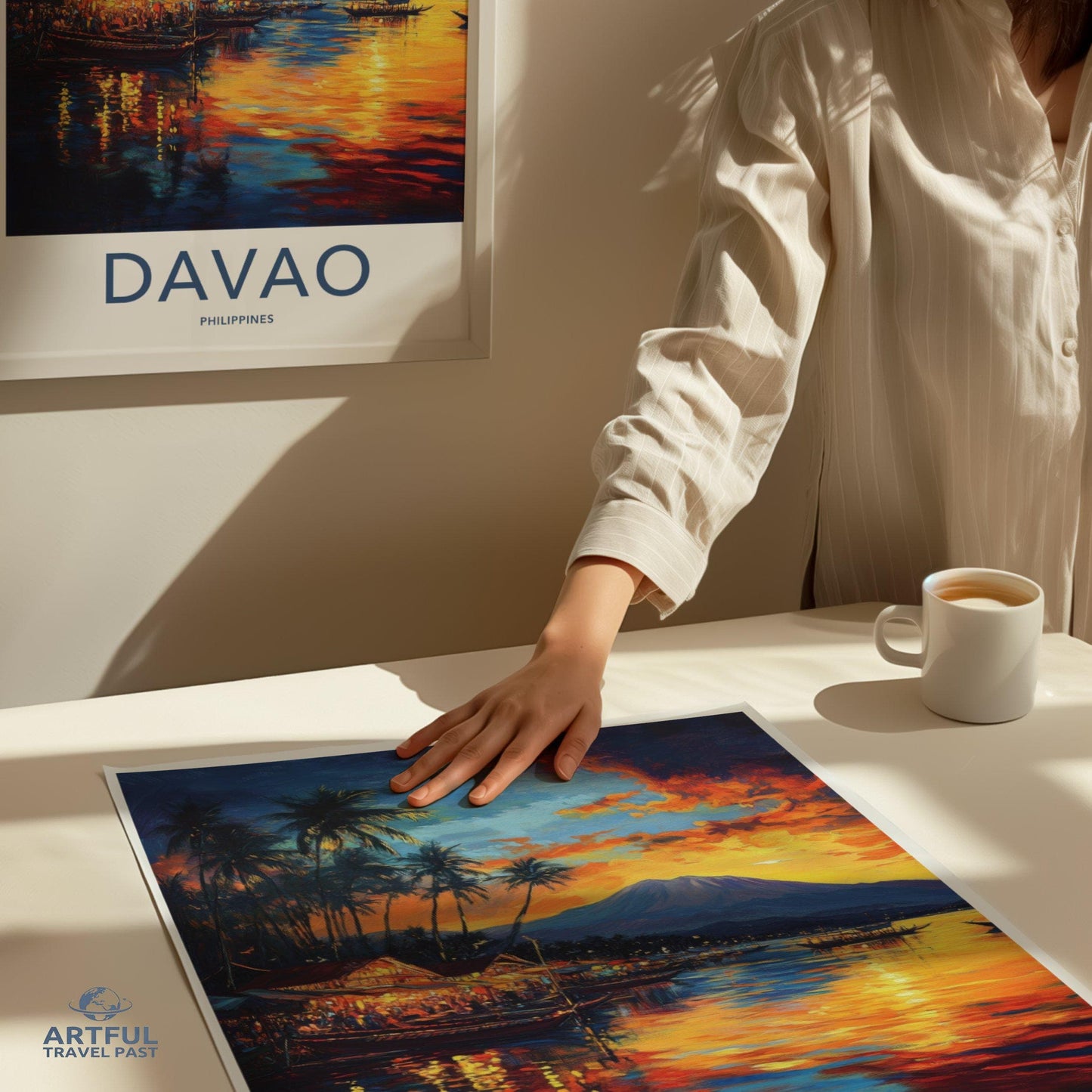 Davao Poster - Philippines Wall Art