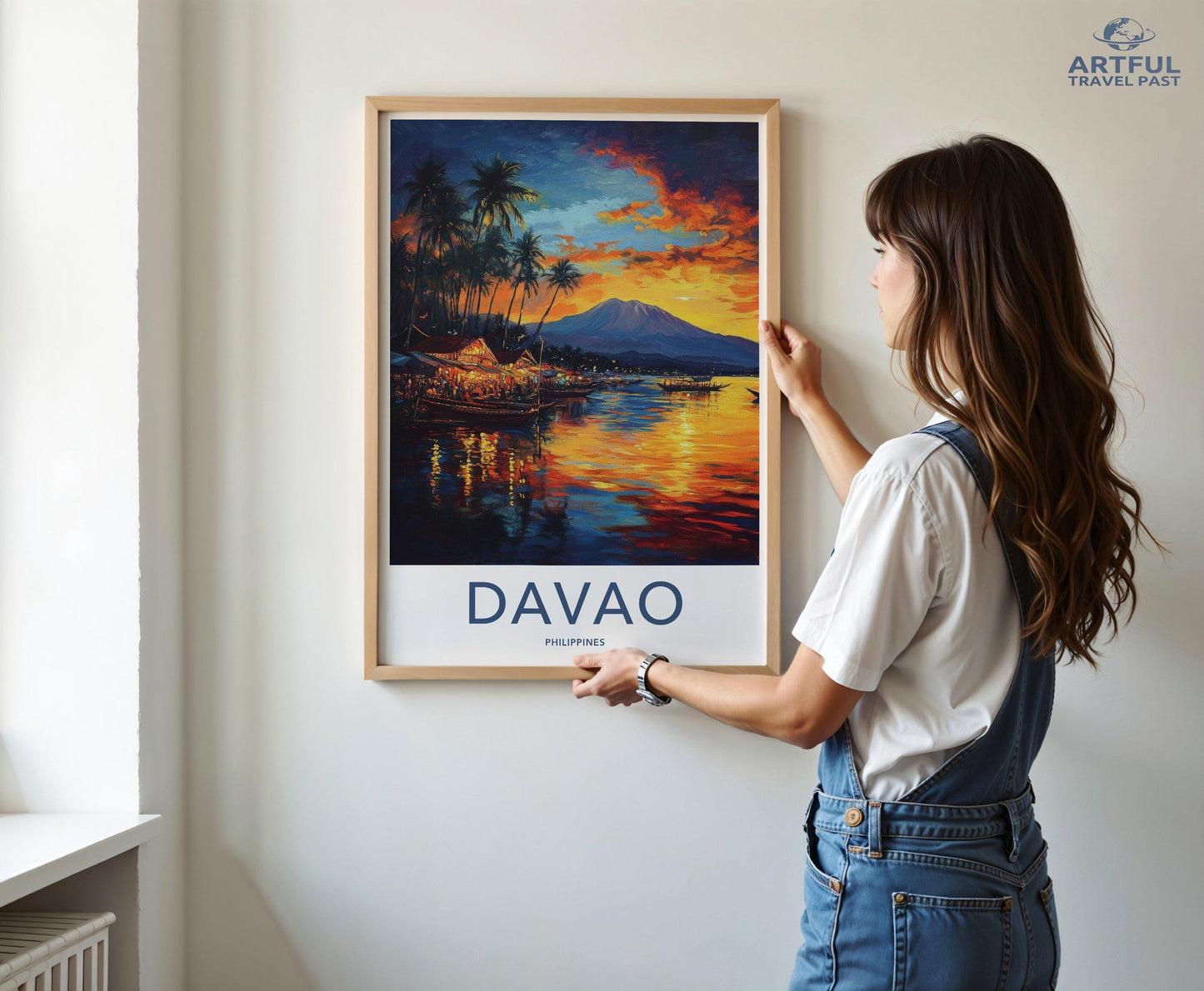 Davao Poster - Philippines Wall Art