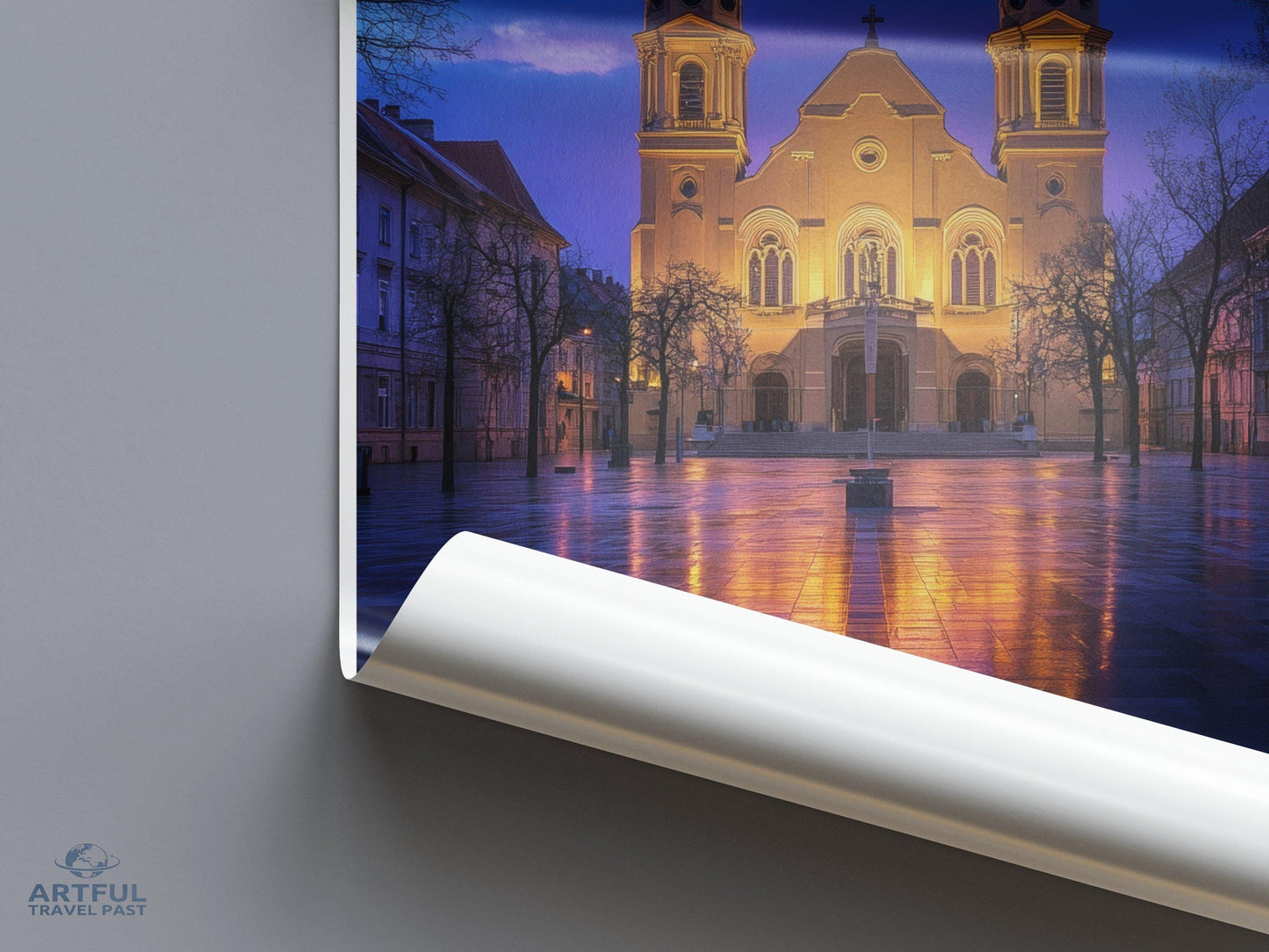 Debrecen Poster | Hungary Wall Art | Eastern Europe Decor