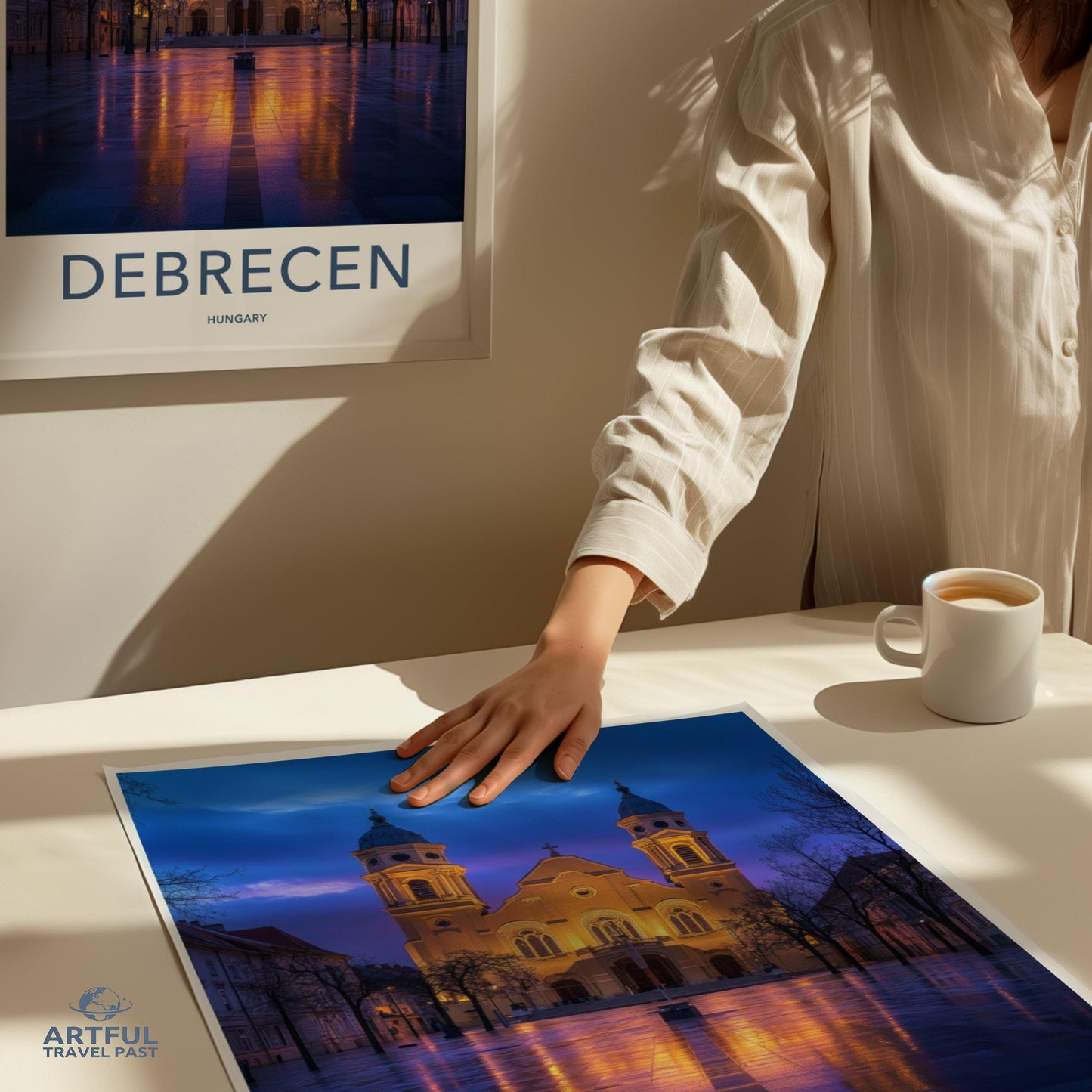 Debrecen Poster | Hungary Wall Art | Eastern Europe Decor