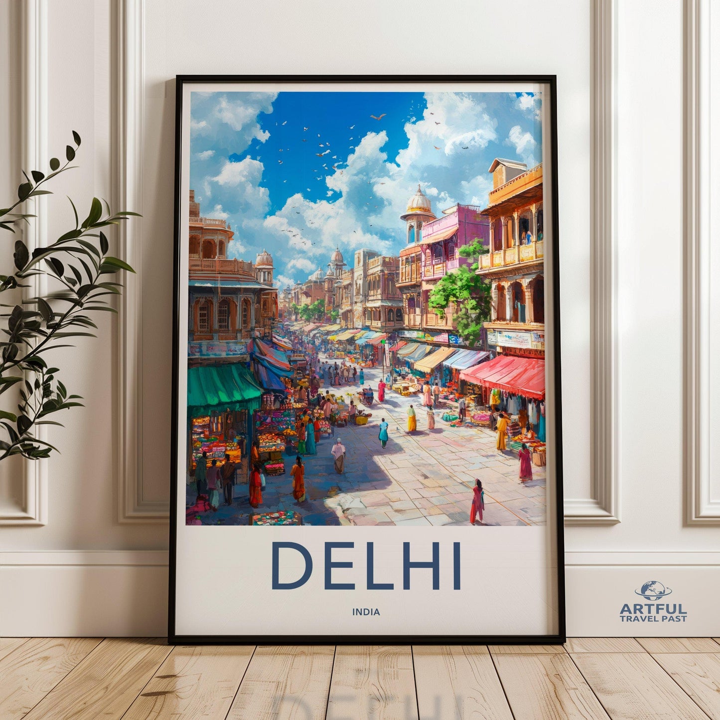 Delhi Poster - India Wall Art