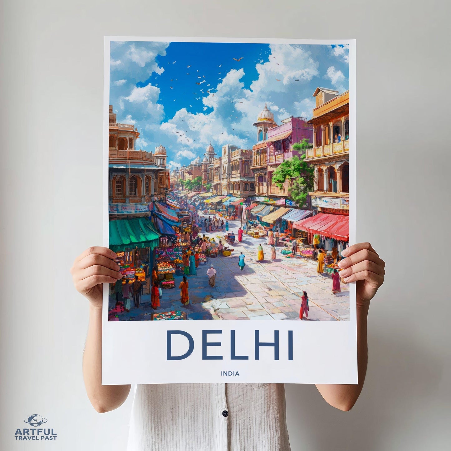 Delhi Poster - India Wall Art